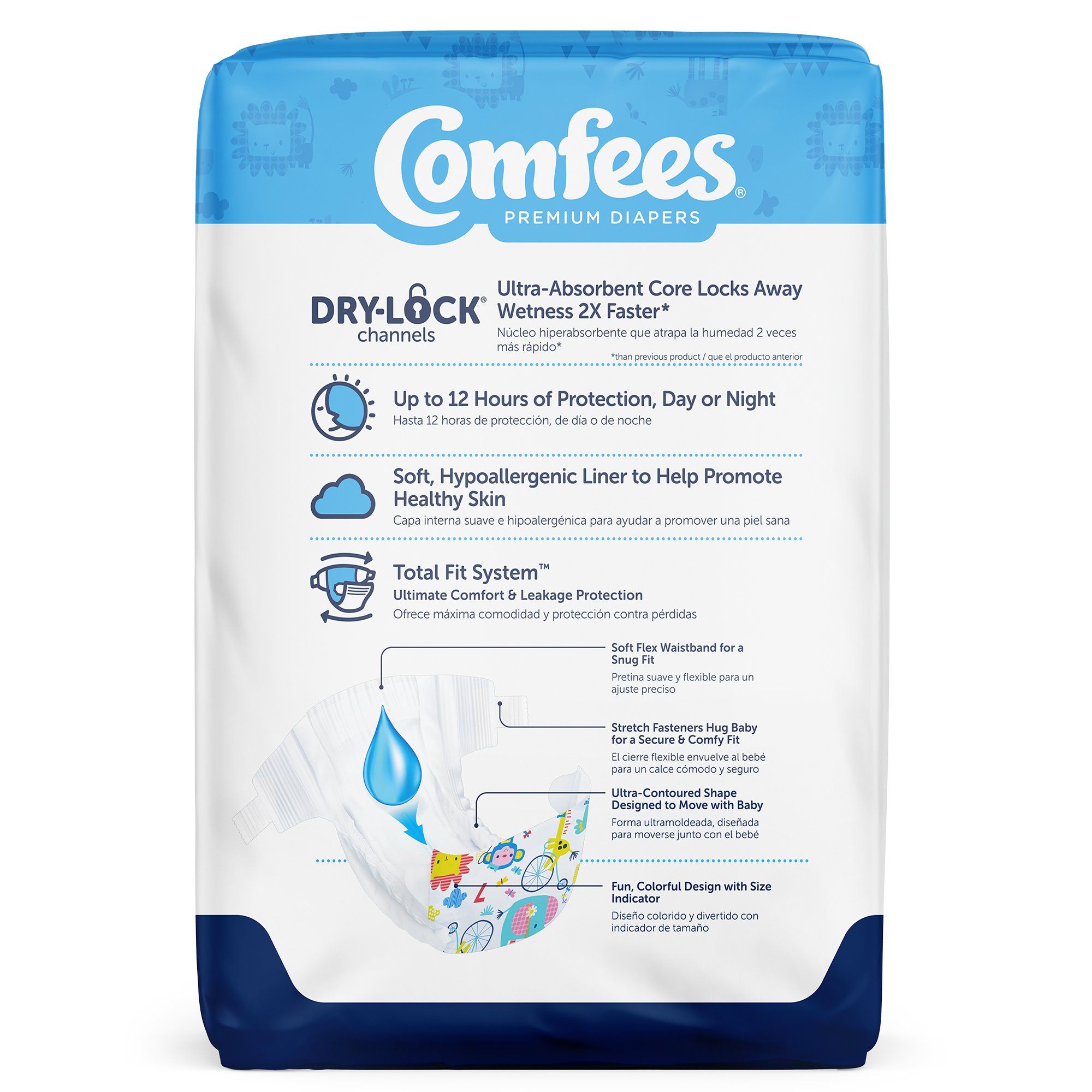 Comfees Baby Diaper CMF-7 by Attends Healthcare Products