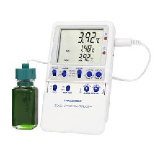 Cole-Parmer-Antylia Scientific 94460-07 - Traceable® Excursion-Trac™ Fridge-Freezer Thermometer w/ Alarm & Datalogger - 1/Each