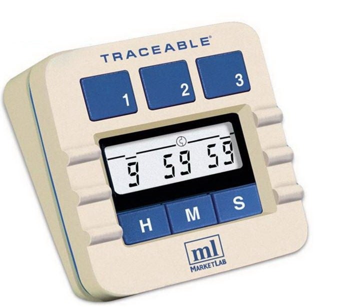 Market Lab Inc - 5002 Electronic Alarm Timer 3 Line Alarm 10 Hours