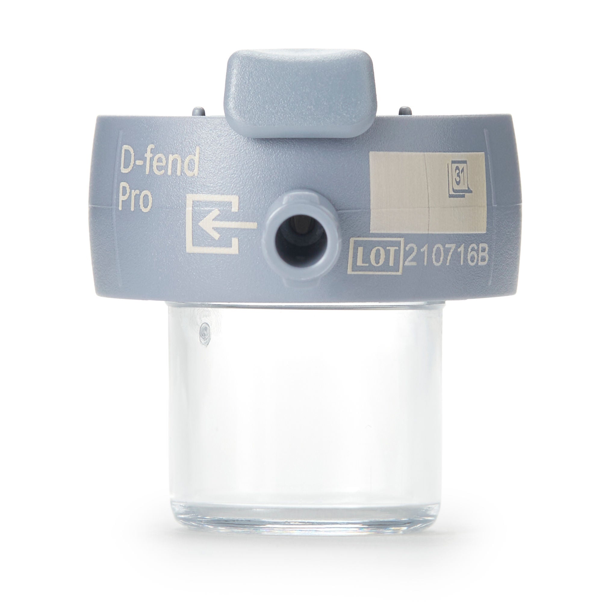 GE Healthcare - M1182629 Water Trap D-fend Pro Dark Steel Blue For E-sCAiO, E-sCAiOV, E-sCAiOE, E-sCAiOVE, TruSat Pulse Oximeter