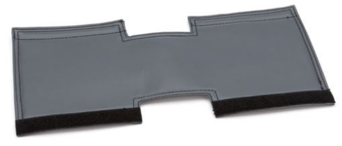 Welch Allyn - 60-00132-01 Hand Grip Short, Gray, Vinyl, With Stop