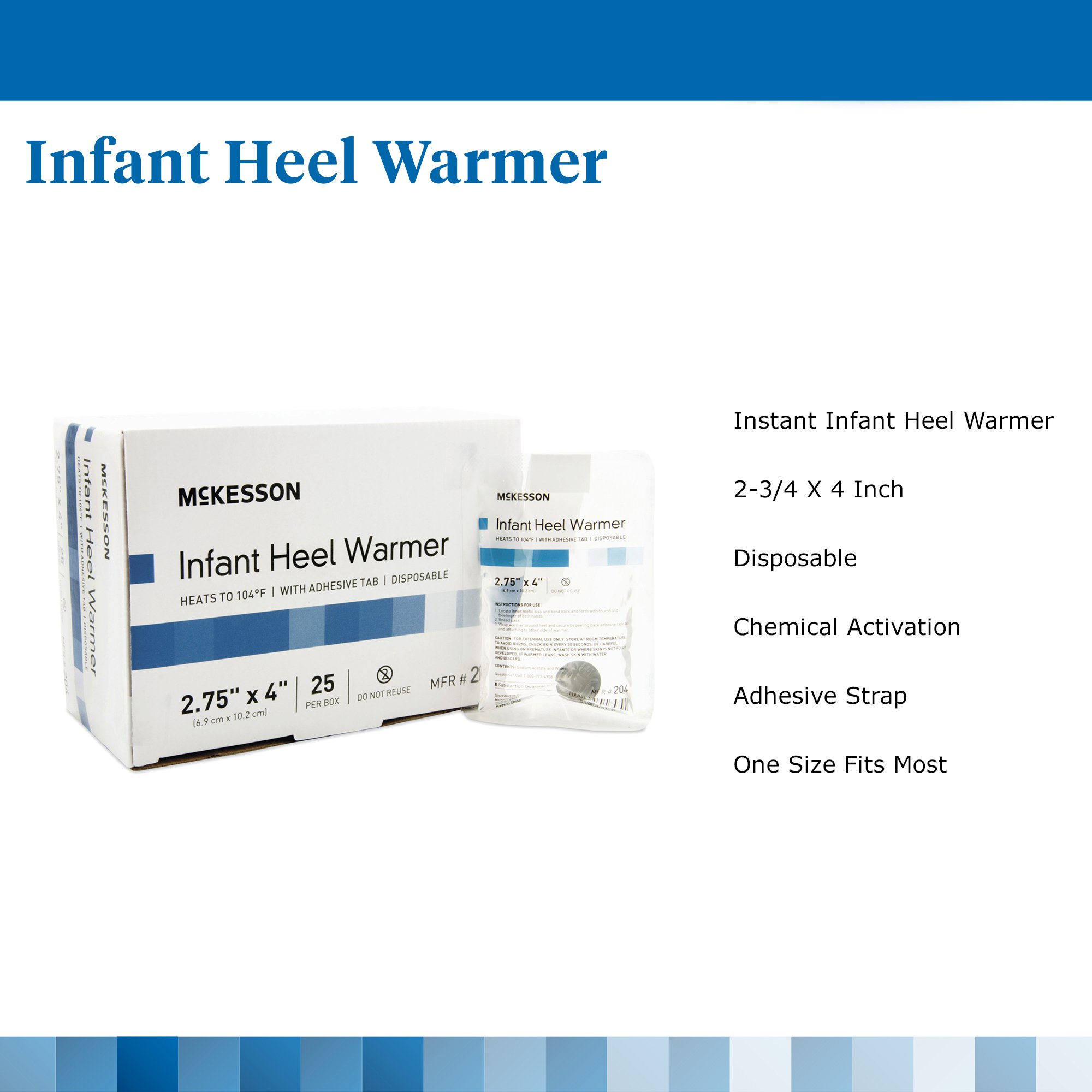 McKesson Brand - 204 McKesson Infant Heel Warmer