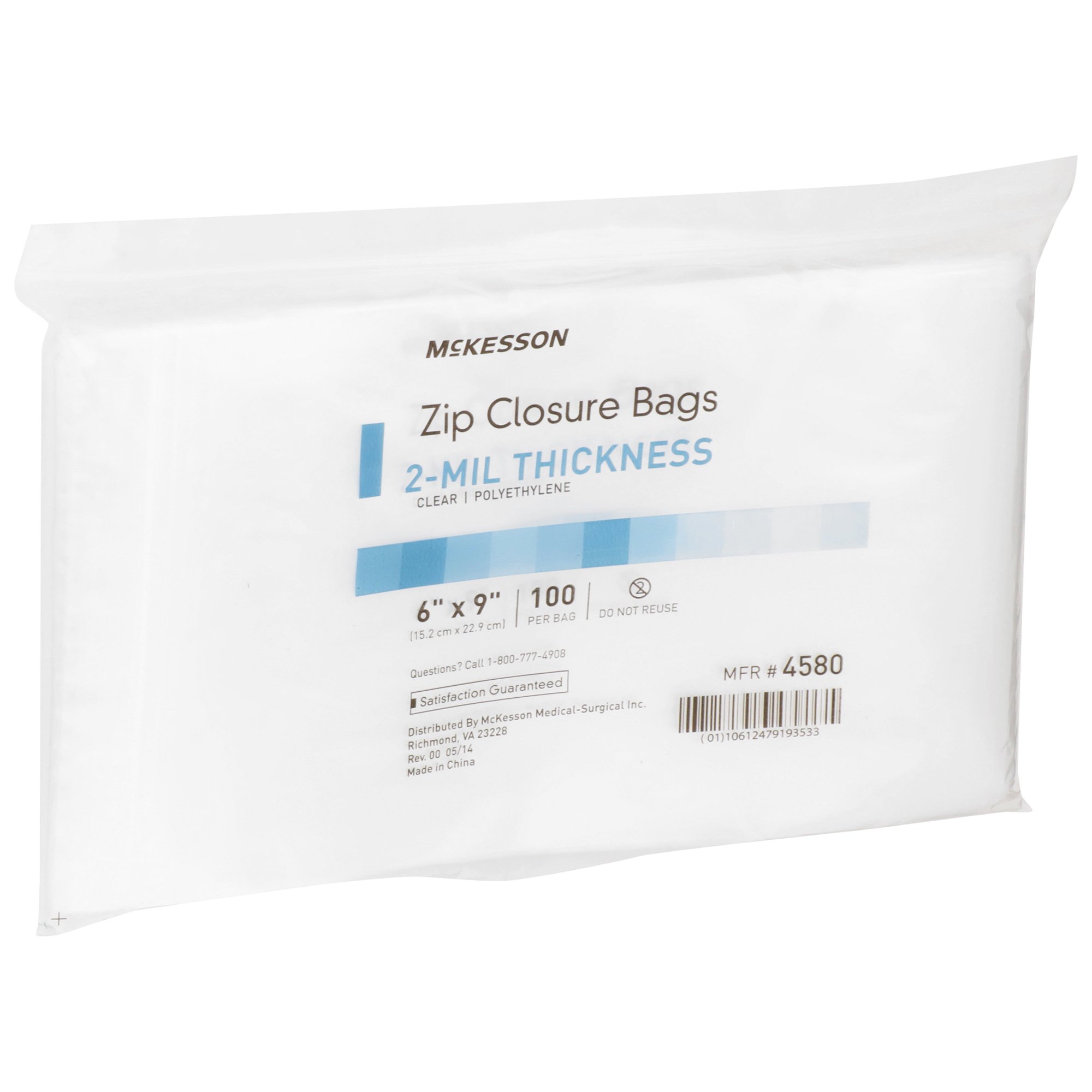 McKesson Reclosable Bag 4580 by McKesson Brand