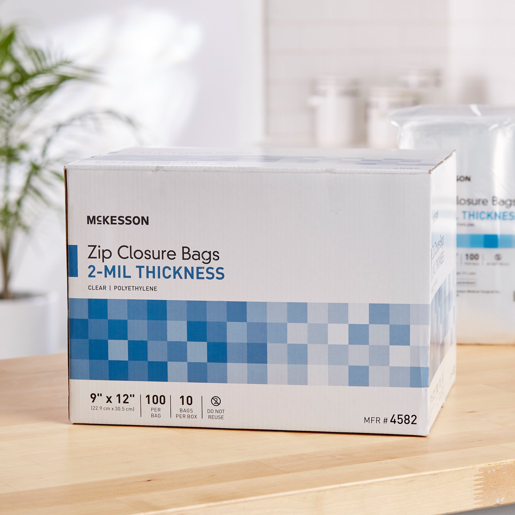 McKesson Brand - 4582 McKesson Zip Closure Bag