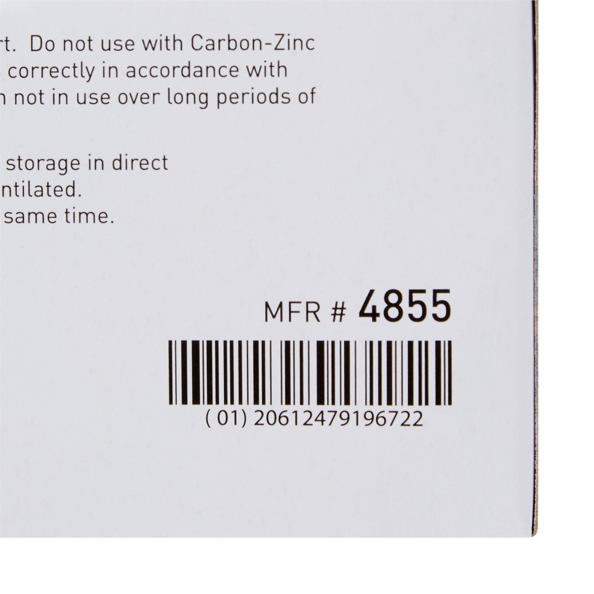 McKesson Brand 4855 - McKesson Alkaline Battery, AA Cell - 1/Each, 24/Box, 240/Case