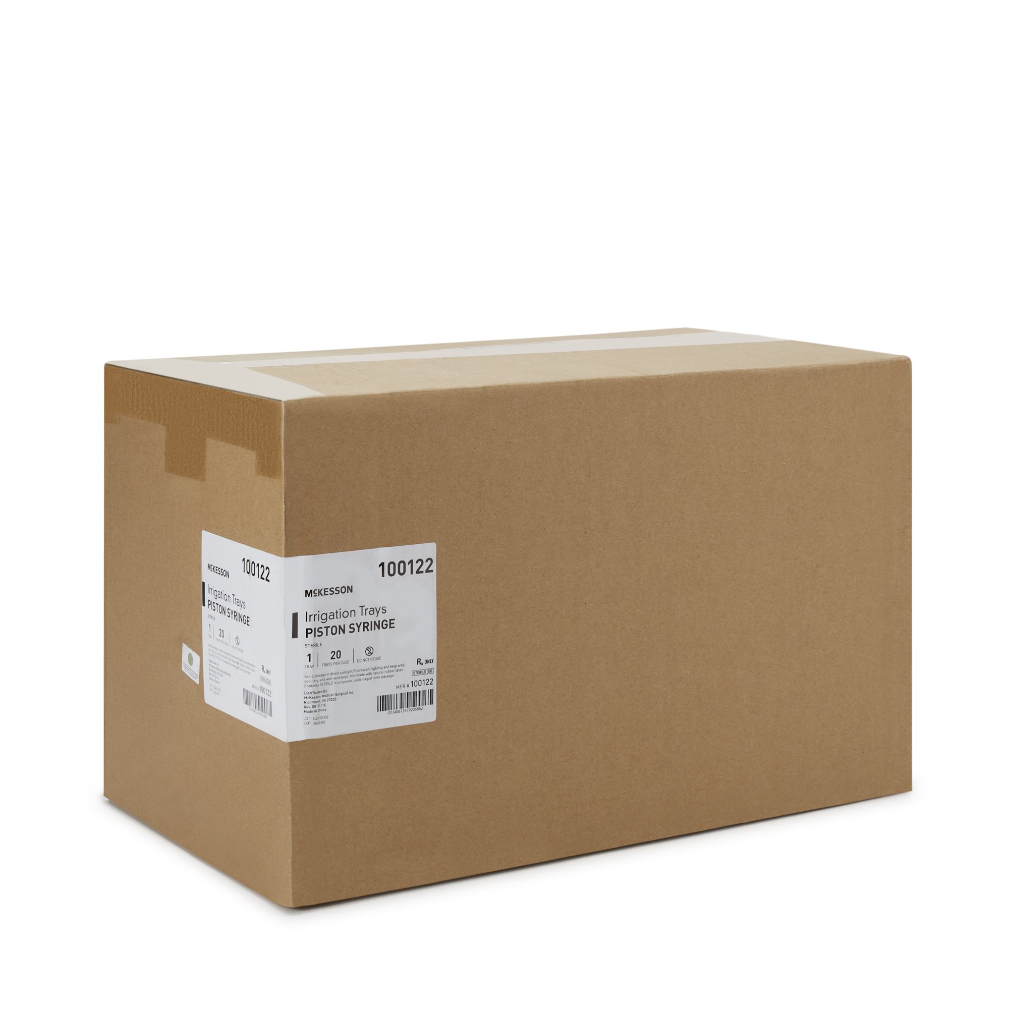 McKesson Brand - 100122 McKesson Irrigation Tray With Piston Syringe