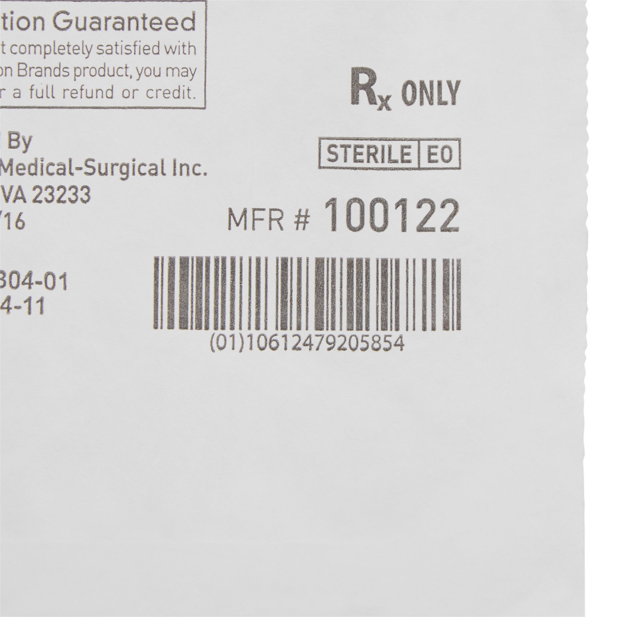 McKesson Brand 100122 - McKesson Irrigation Tray With Piston Syringe - 1/Each, 20/Case