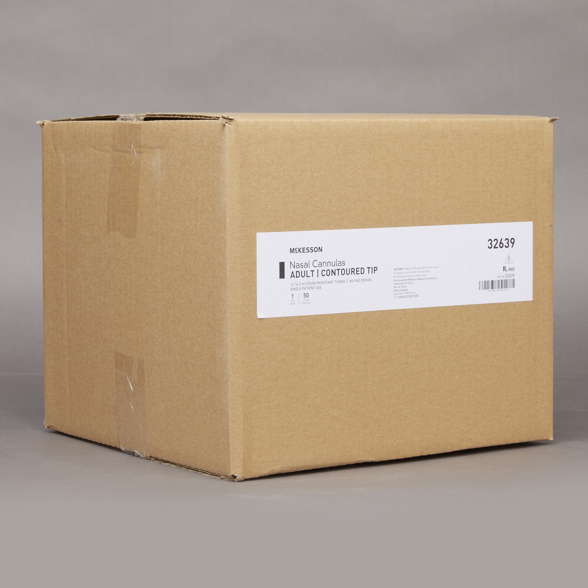 McKesson Brand 32639 - McKesson Nasal Cannula, 14 Foot - 1/Each, 50/Case