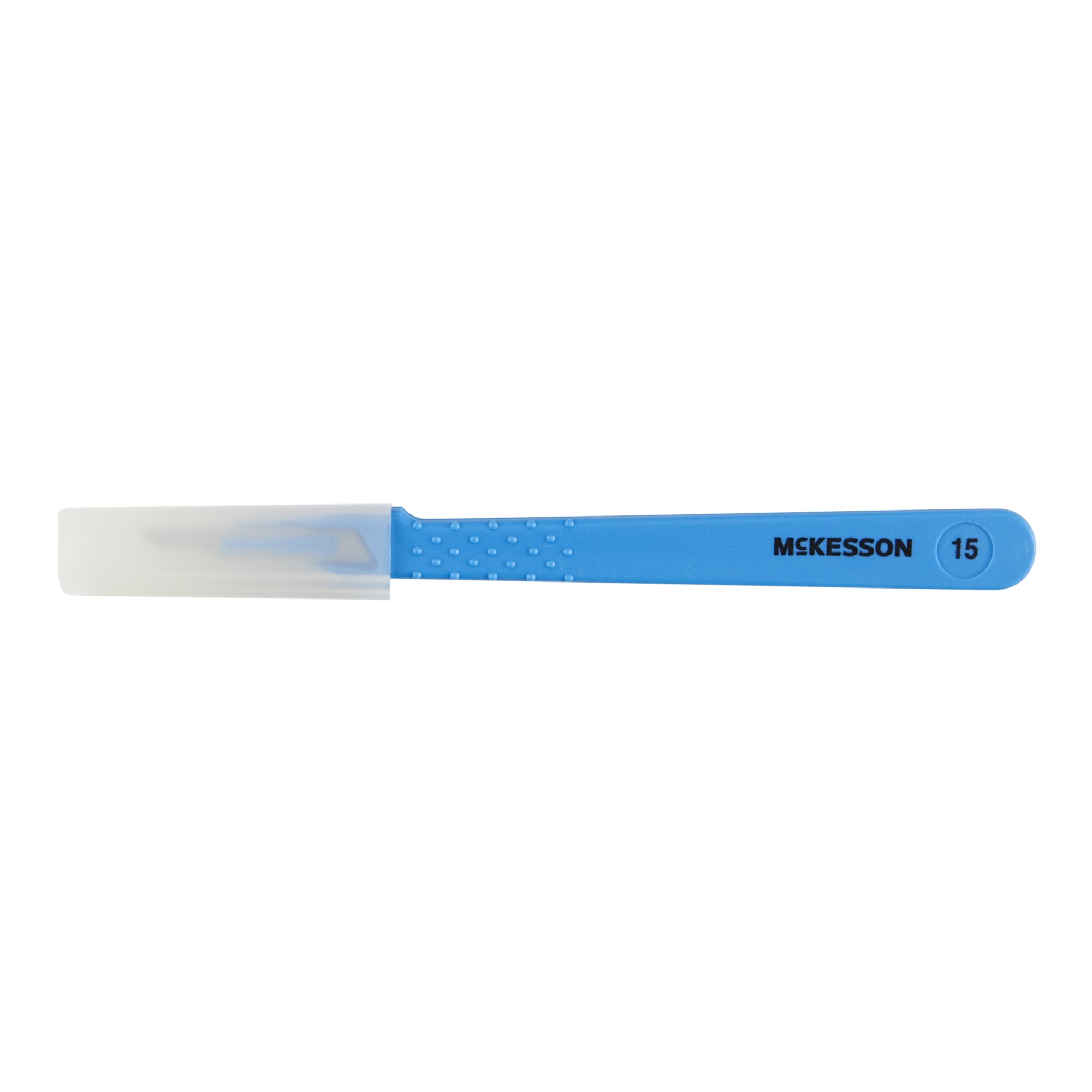 McKesson Brand 1628 - McKesson Nonsafety Scalpels, Sensory Grip Handle, #15 - 10/Box, 100/Case