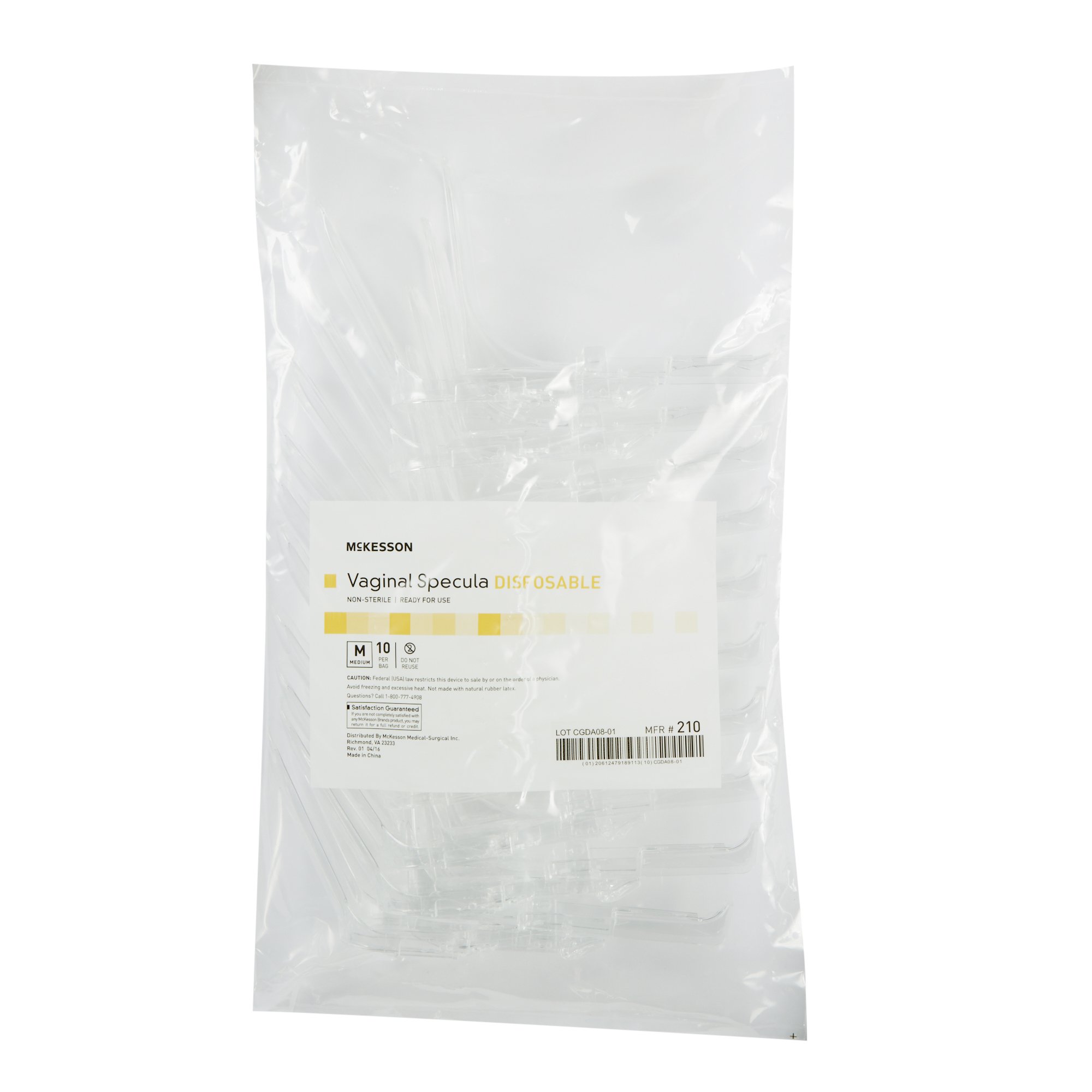 McKesson Brand 210 - McKesson Vaginal Speculum - 10/Box, 100/Case