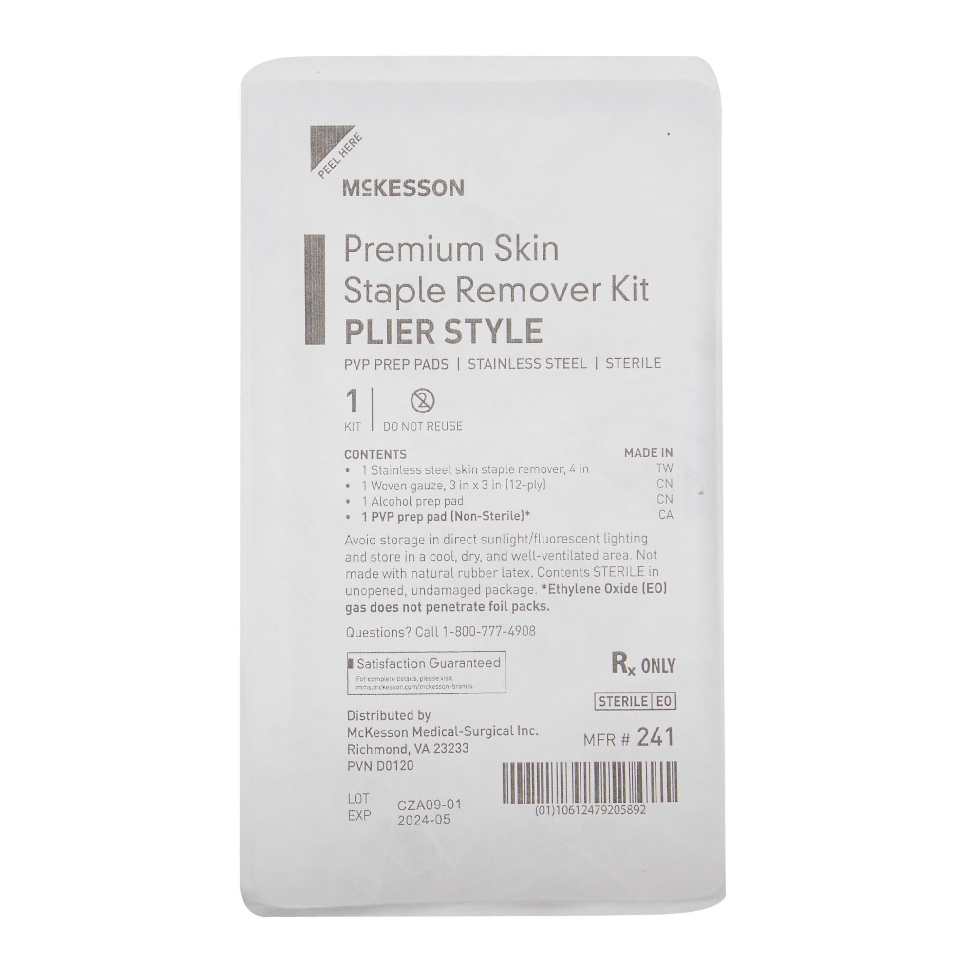 McKesson Brand - 241 McKesson Skin Staple Removal Kit