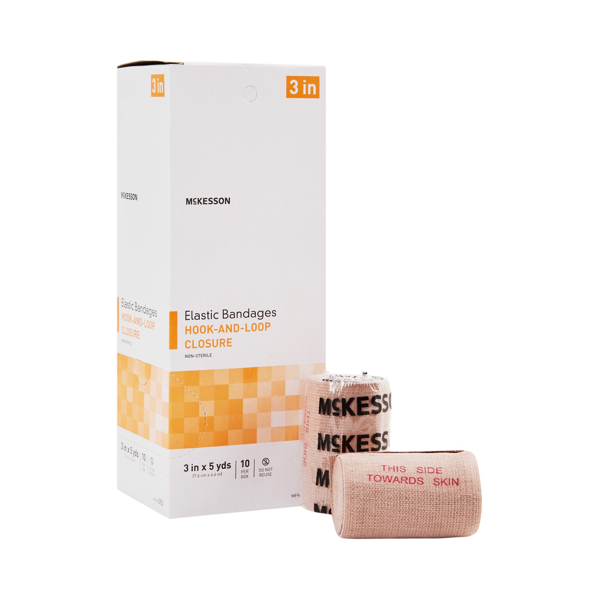McKesson Brand - 053 McKesson hook-and-loop closure Elastic Bandage