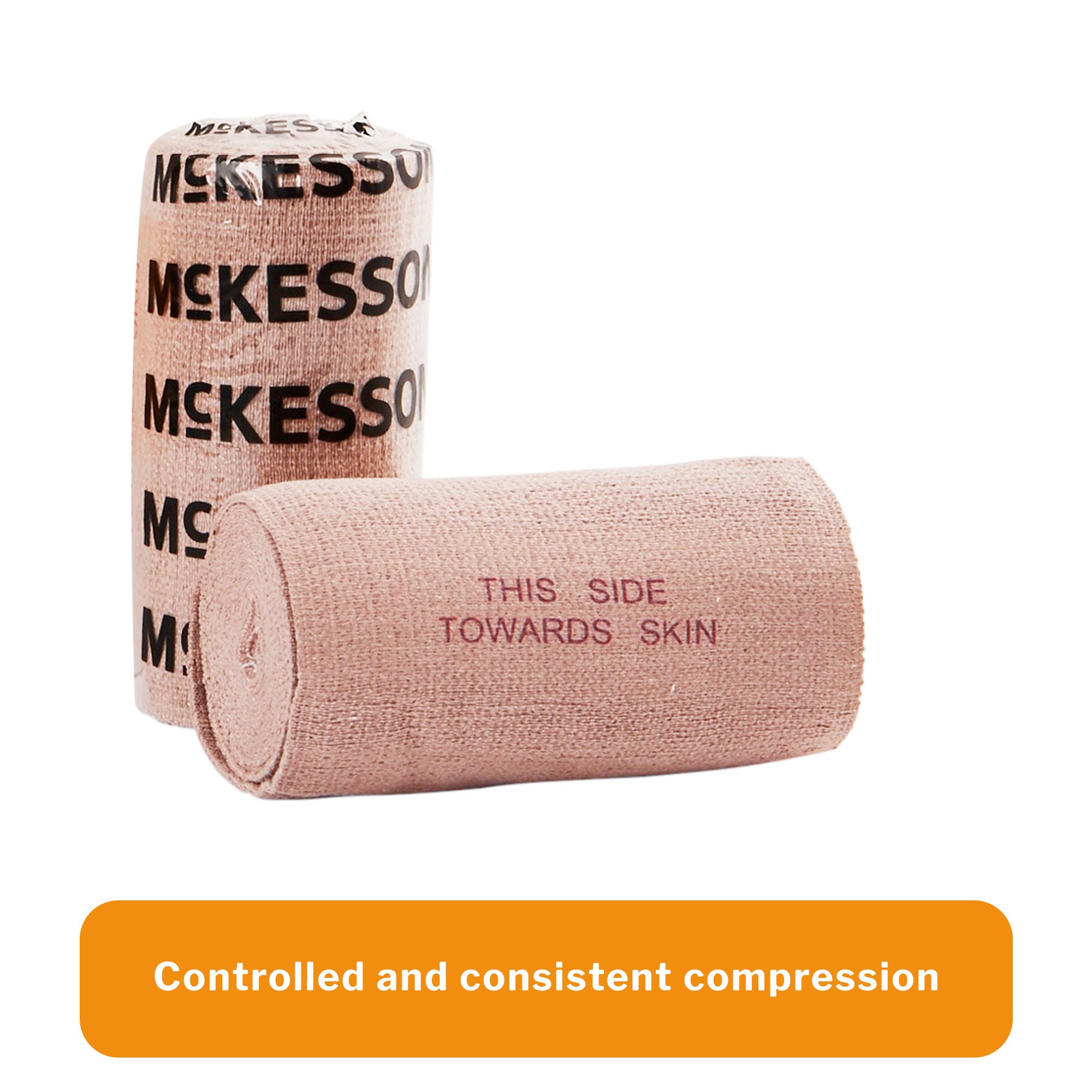 McKesson Brand - 054 McKesson hook-and-loop closure Elastic Bandage