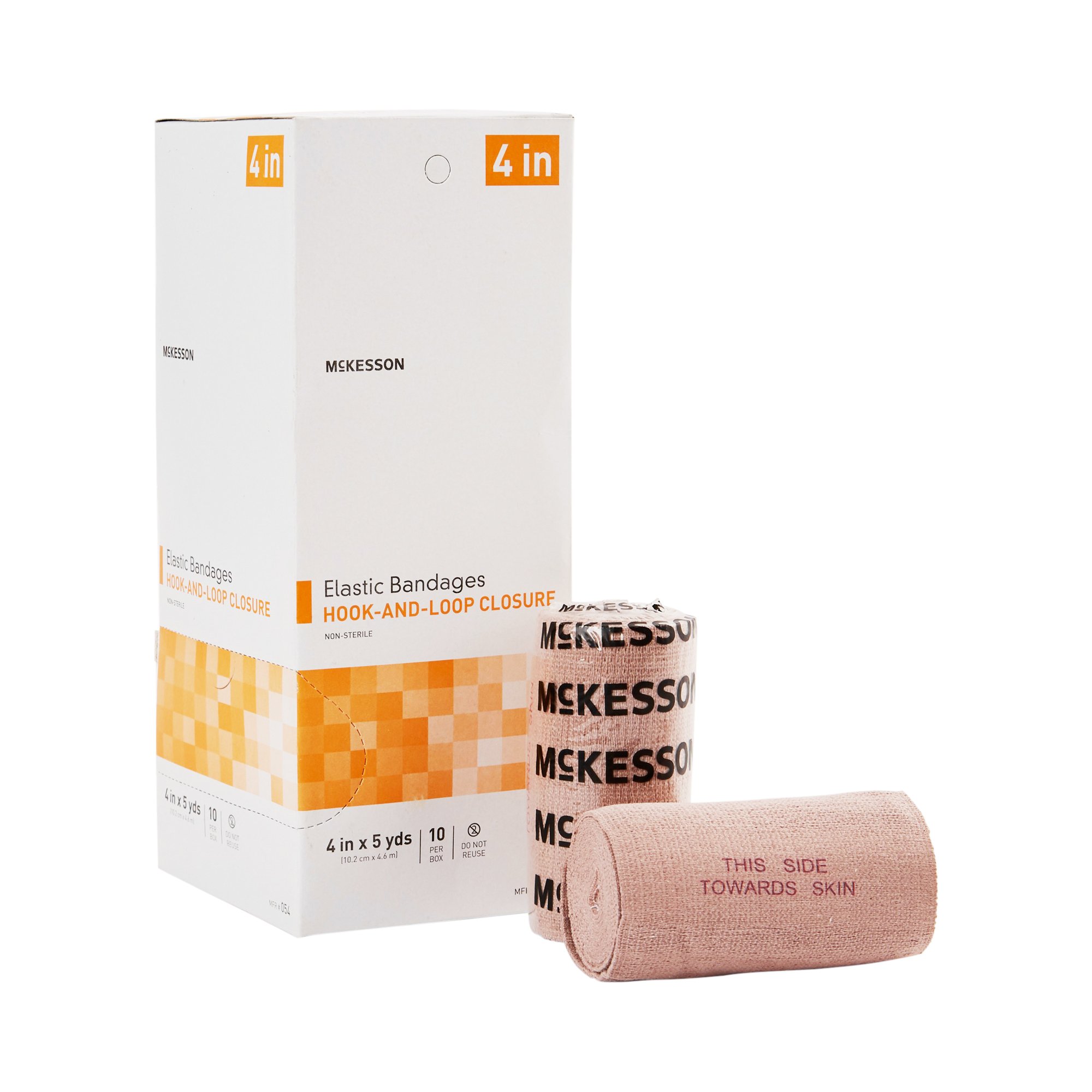 McKesson Brand - 054 McKesson hook-and-loop closure Elastic Bandage