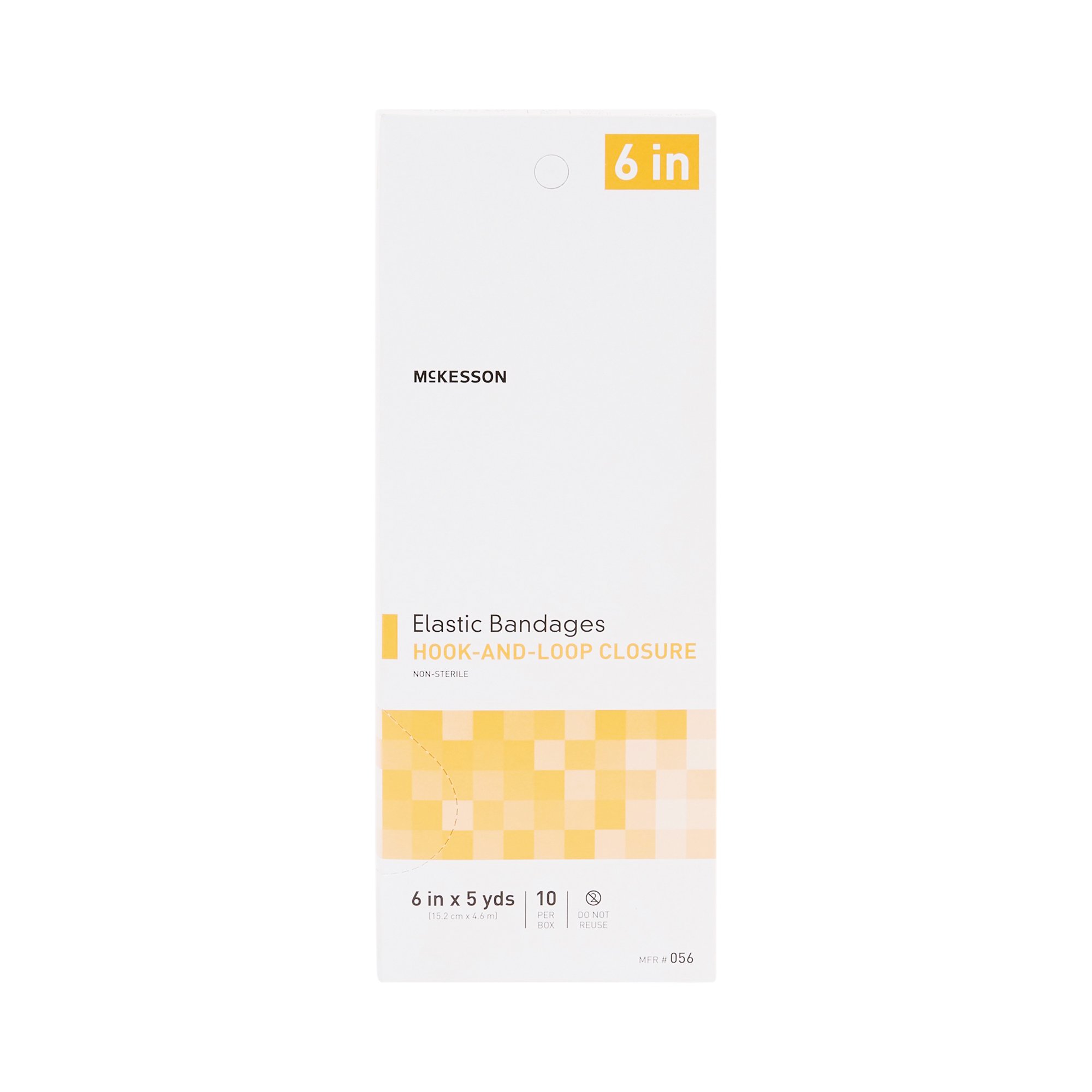 McKesson Brand - 056 McKesson hook-and-loop closure Elastic Bandage