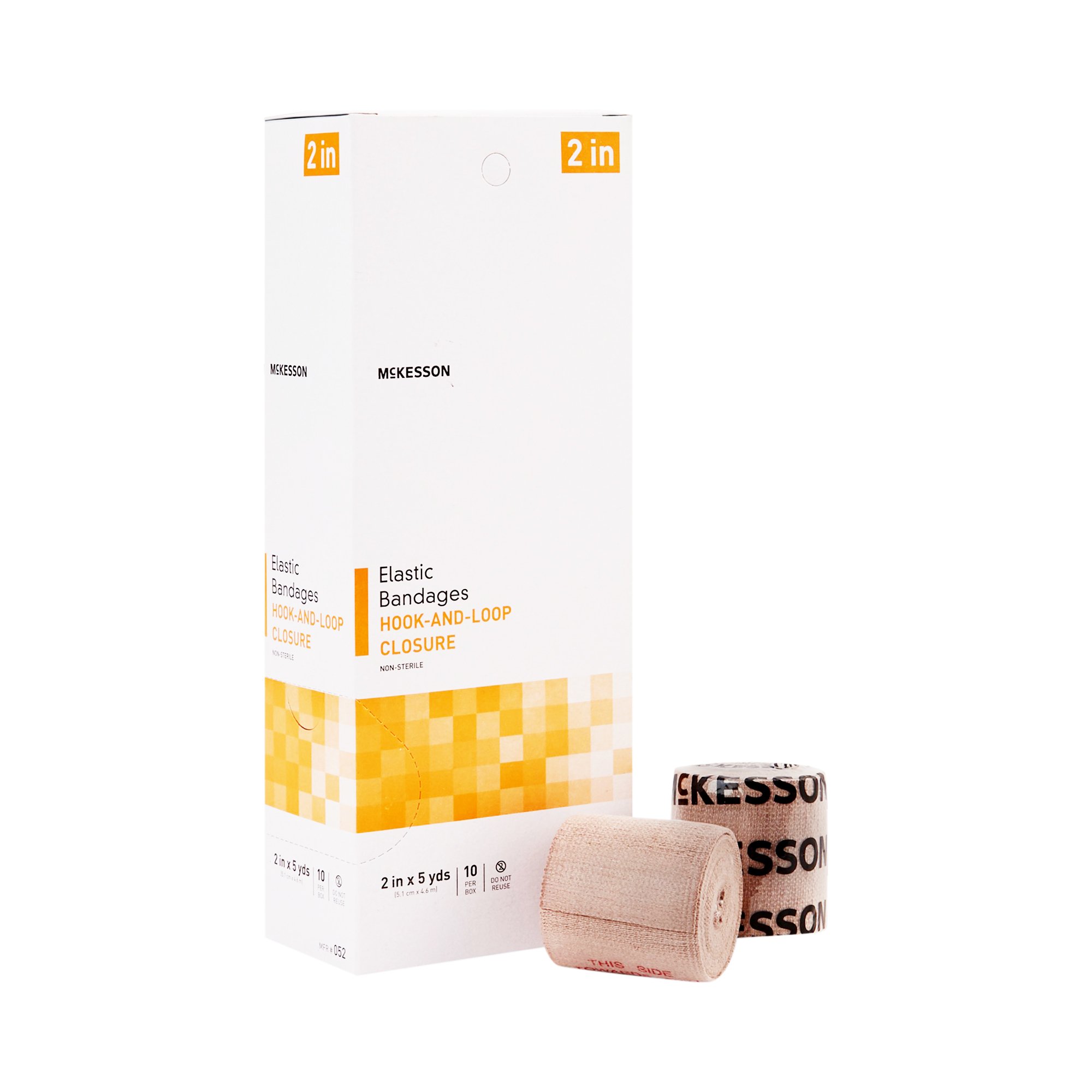 McKesson Brand - 052 McKesson hook-and-loop closure Elastic Bandage