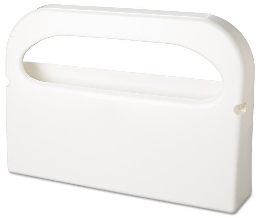 Essendant Co-United Stationers - HOSHG12 Toilet Seat Cover Dispenser HOSPECO® White Styrene Plastic Manual Pull 500 Count Wall Mount