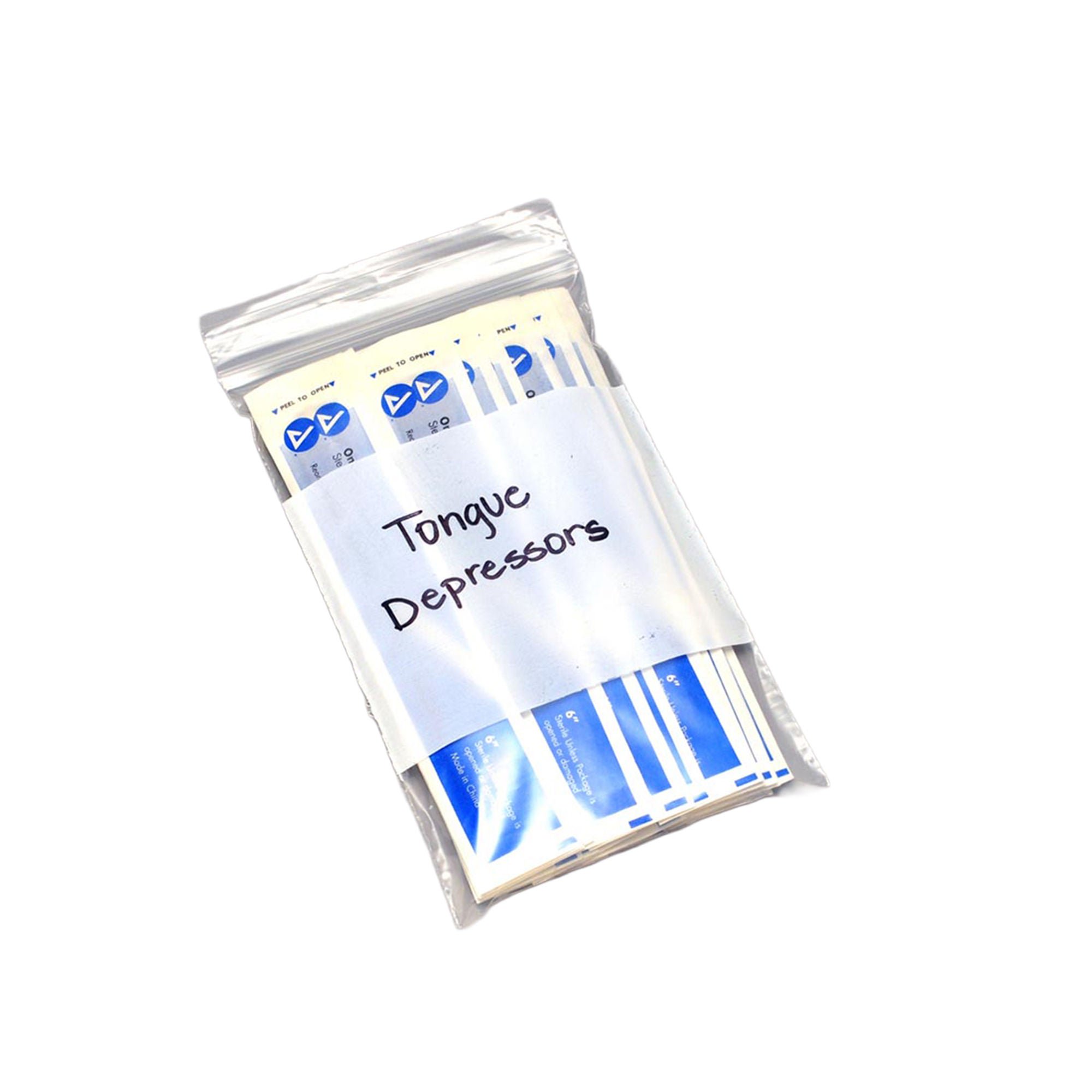 Elkay Plastics - F20406W Reclosable Bag LK® Clear Line 4 X 6 Inch LDPE Clear / White Block Zipper Closure