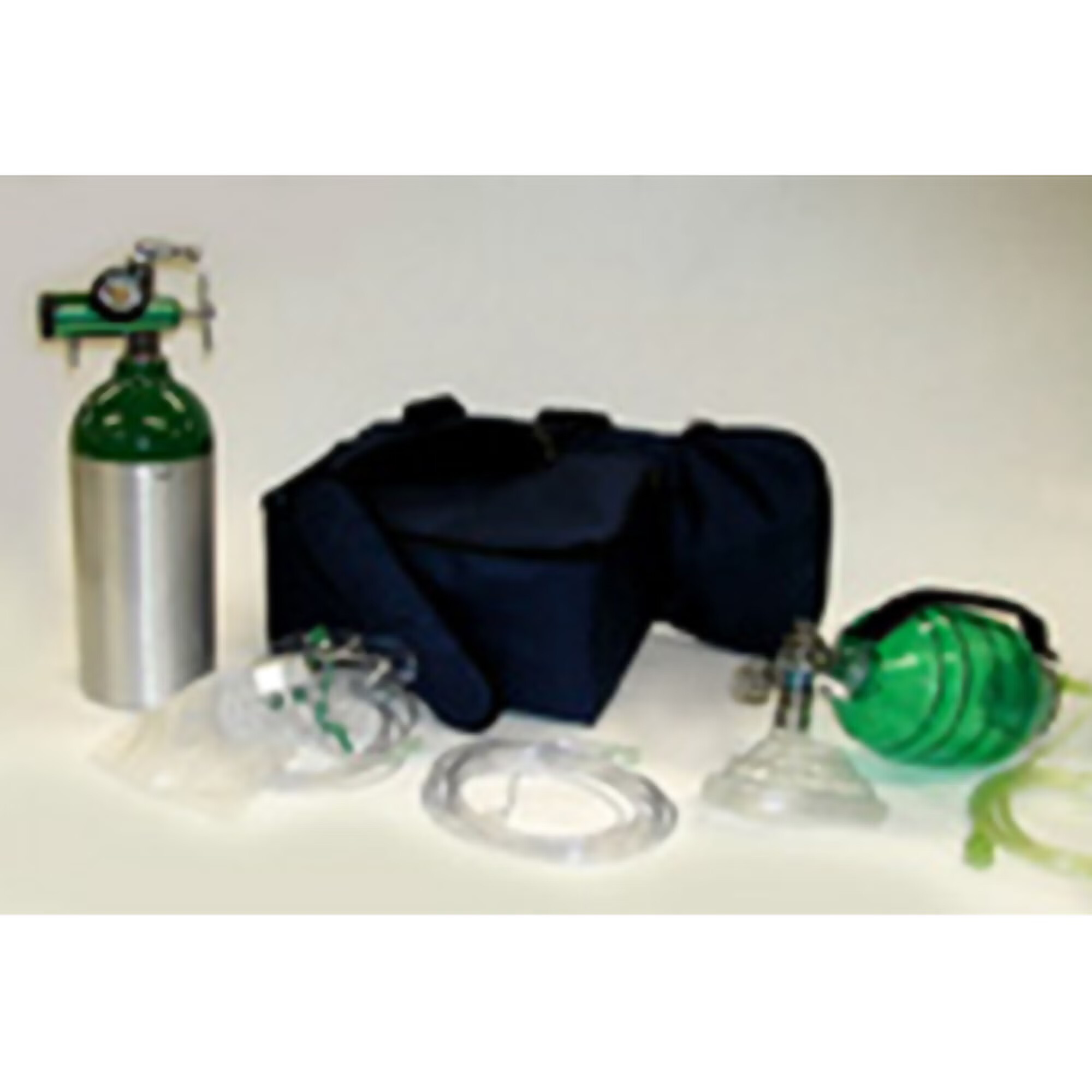 Mada Medical Products - 1411 Oxygen Resuscitator Kit (Filled) with Carrying Case First-In Size M9 Aluminum