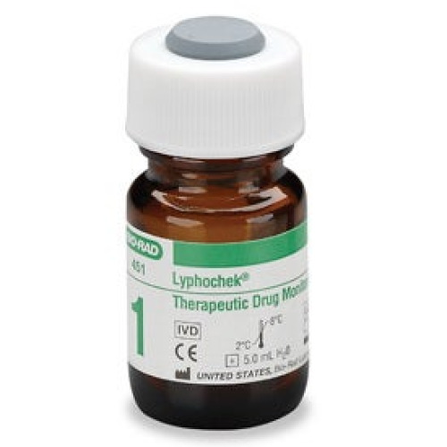 Bio-Rad Laboratories - 451 Assayed Control Lyphochek® Multiple Analytes Level 1 12 X 5 mL
