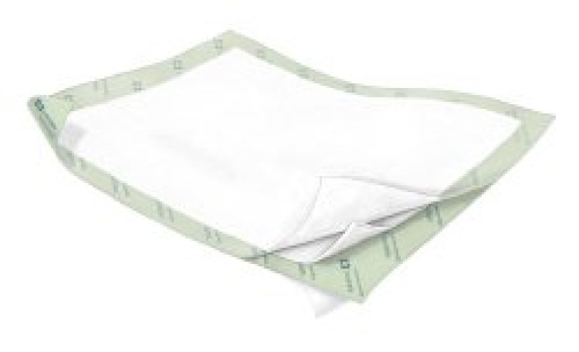 Cardinal P2336PS - Wings™ Quilted Premium Strength Max Absorbency Positioning Underpad, 23 x 36" - 72/Case