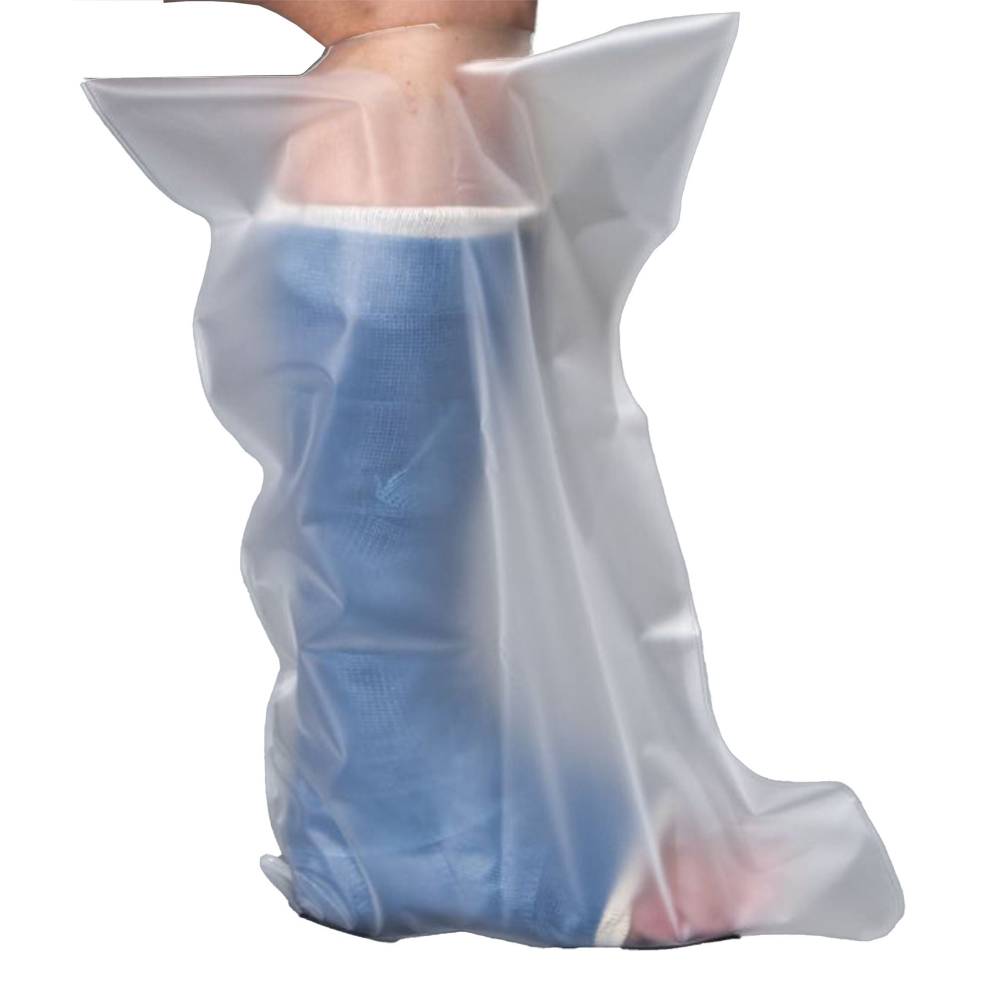 Aquashield USA - L25 Leg Cast and Bandage Protector AquaShield® Half Regular Polyurethane 12-1/2 to 16-1/2 Inch Leg Circumference Above Cast