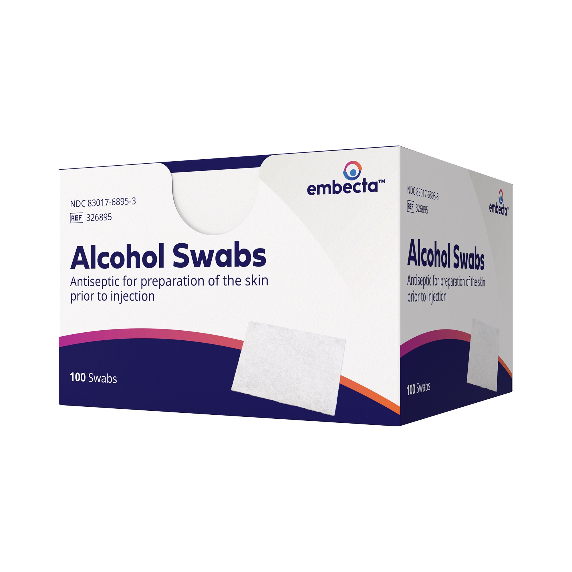 embecta Medical II LLC - 326895 embecta™ Isopropyl Alcohol Prep Pad