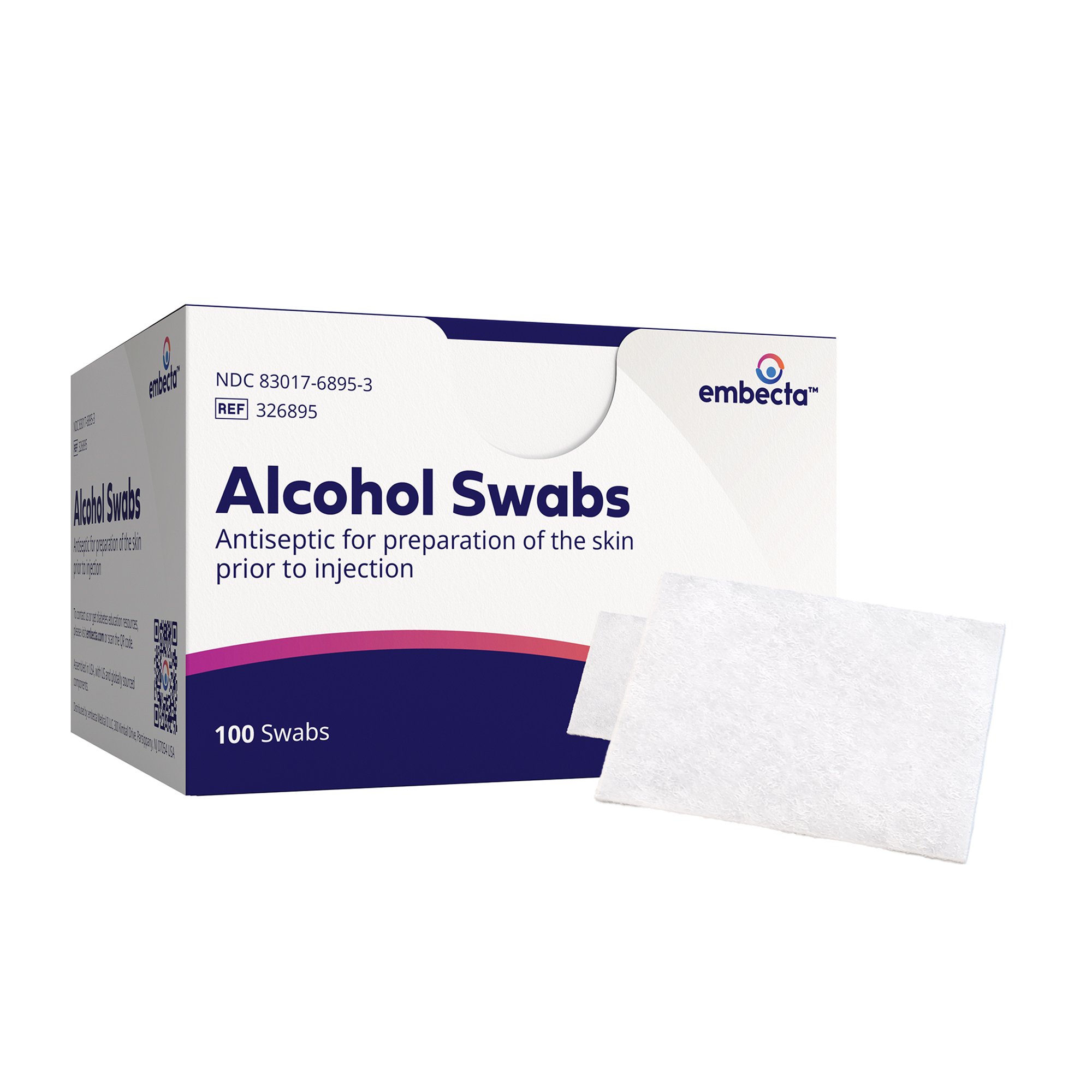 embecta Medical II LLC - 326895 embecta™ Isopropyl Alcohol Prep Pad