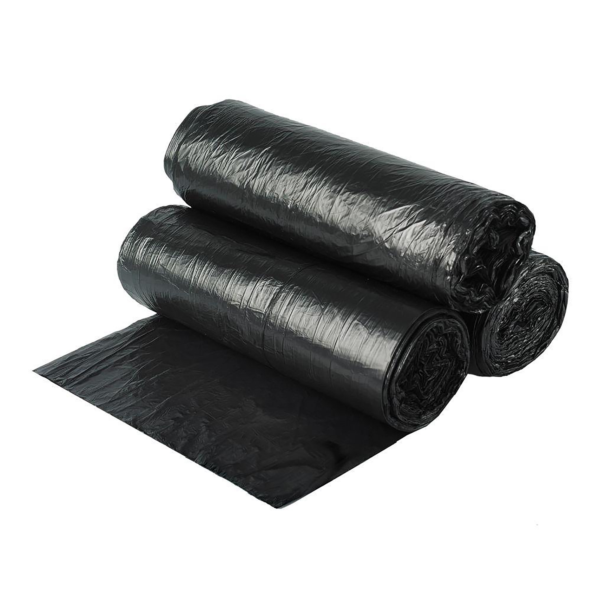 Colonial Bag Corp HCR33MB - Colonial Bag Medium Duty Trash Bag, Black, 15-gallon Capacity - 20/Case