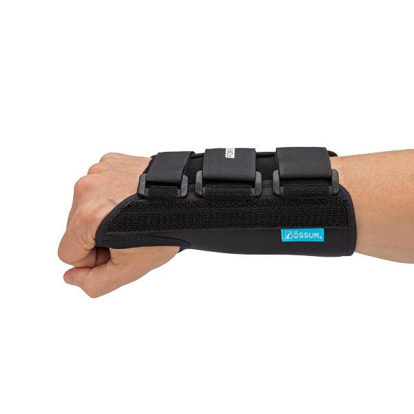 Ossur - 317078 Wrist Brace Ossur® Formfit® Aluminum / Cotton / Polyester Right Hand Black X-Large