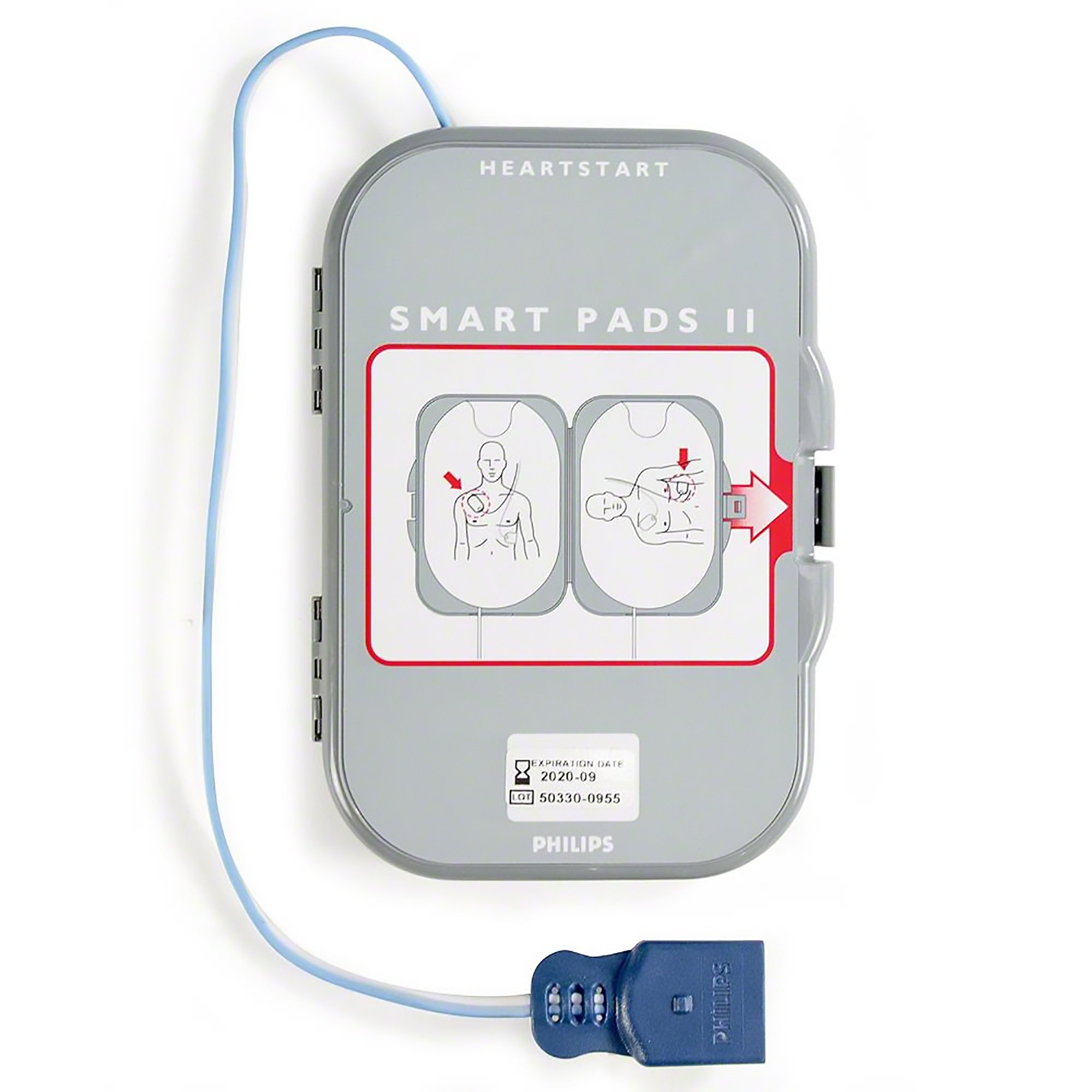 Heartstream US LLC - 989803139261 Philips HeartStart FRx SMART Pads II Defibrillator Pad