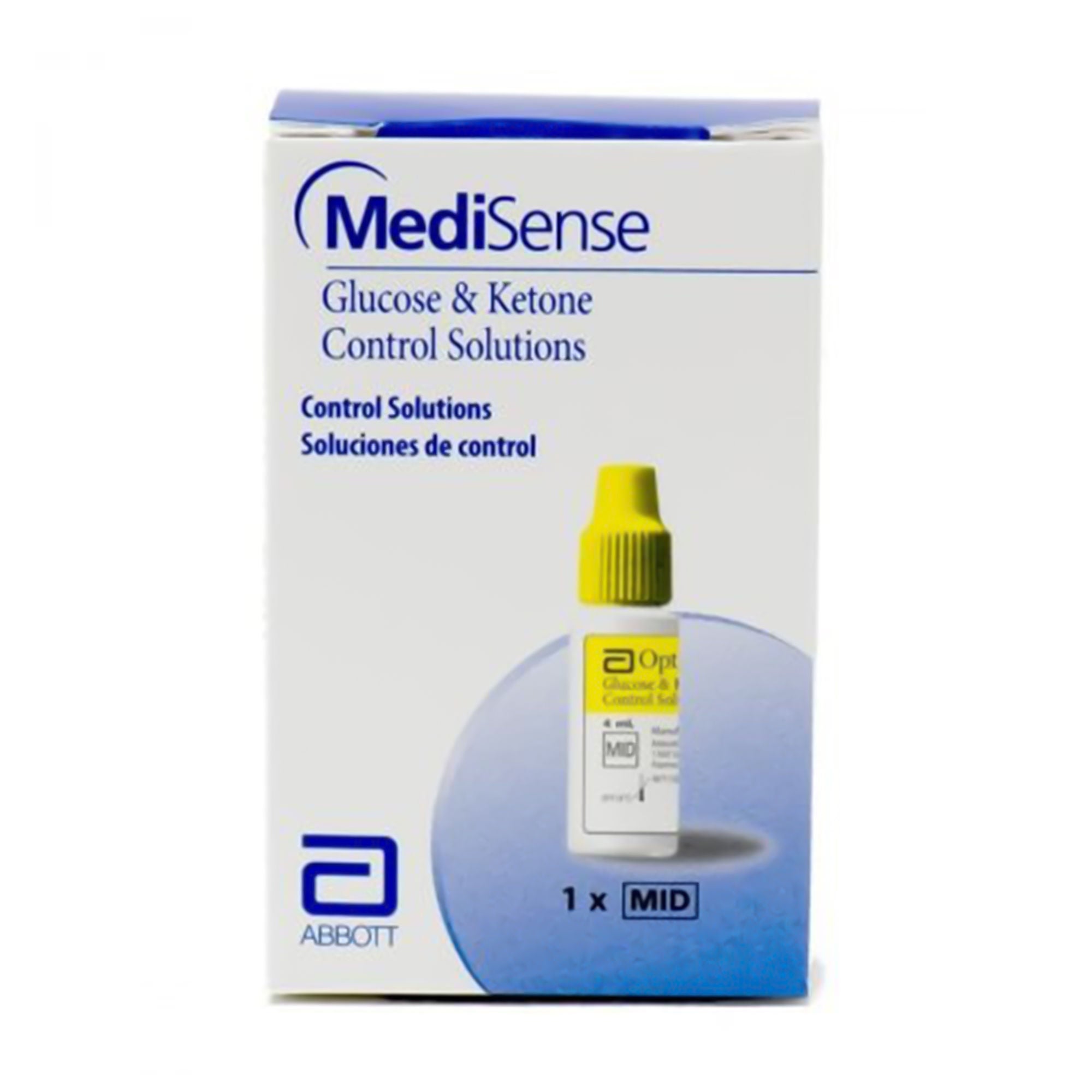 Abbott - 8031205 Blood Glucose Control Solution MediSense 4 mL Normal Level