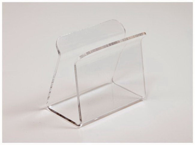 Fisher Anatomical - 22899085 Blood Boot Stand 4 Inch, Transparent