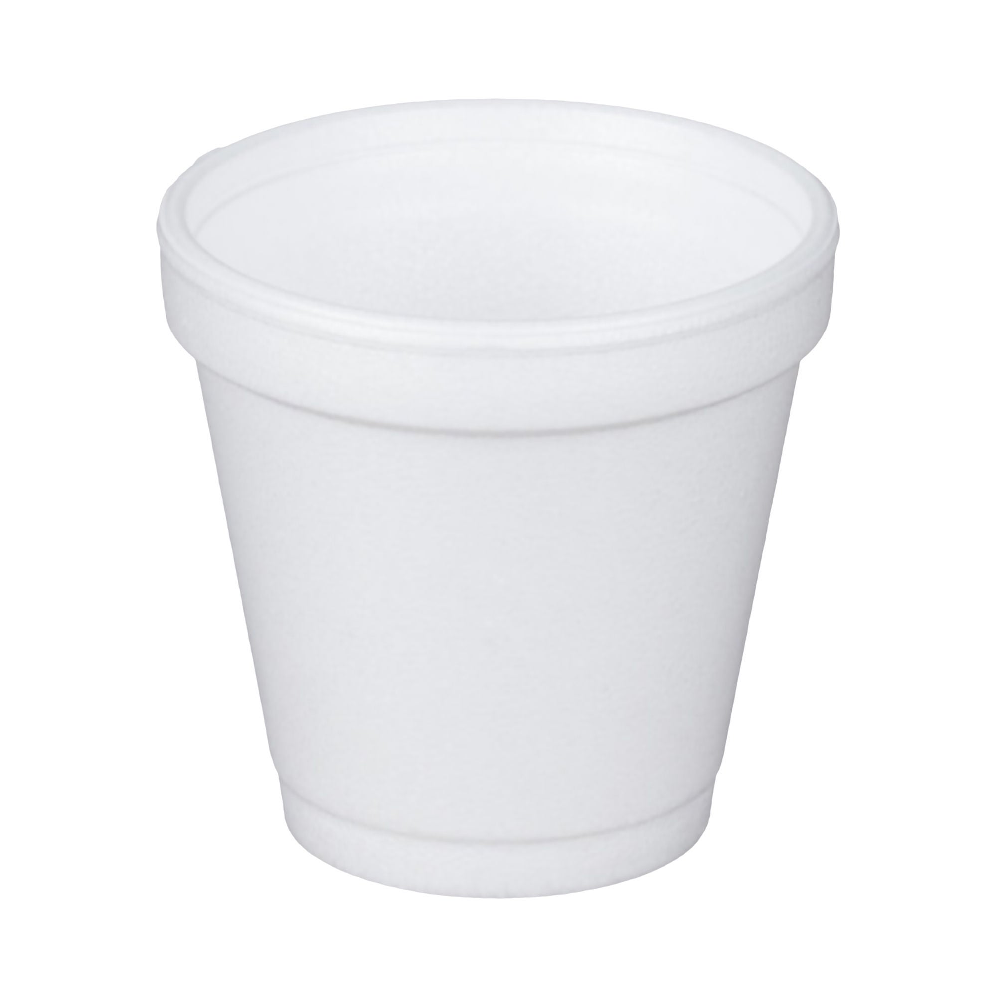 RJ Schinner Co - 4J4 Dart Drinking Cup, White, Styrofoam, Disposable, 4 oz