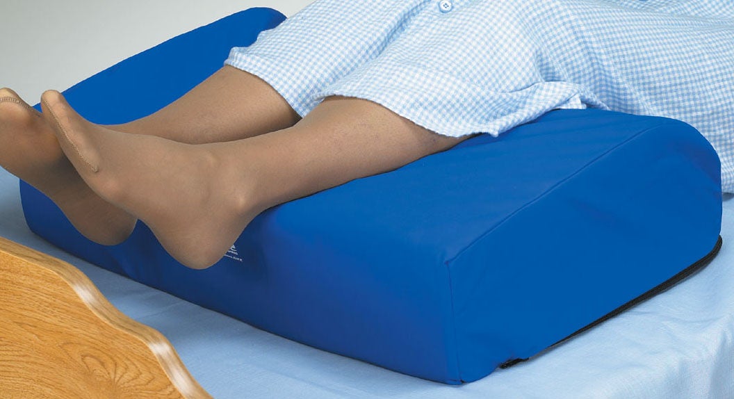Skil-Care - 503167 Bariatric Foot / Heel Elevating Cushion AliMed® 26 W X 16 L X 7 H Inch Foam / Gel Freestanding