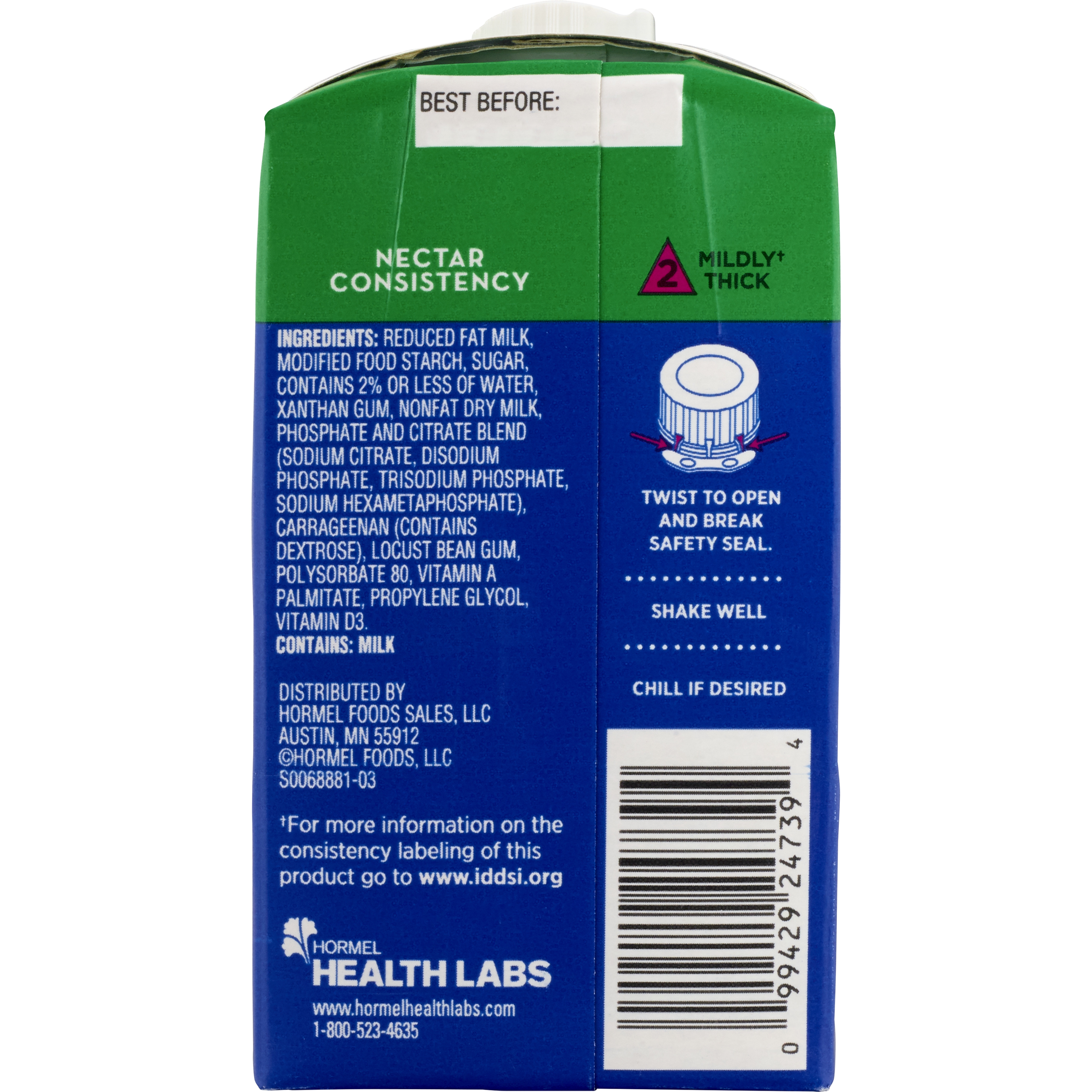 Lyons Magnus LLC - 24739 Thick & Easy® Dairy Nectar Consistency Milk Thickened Beverage