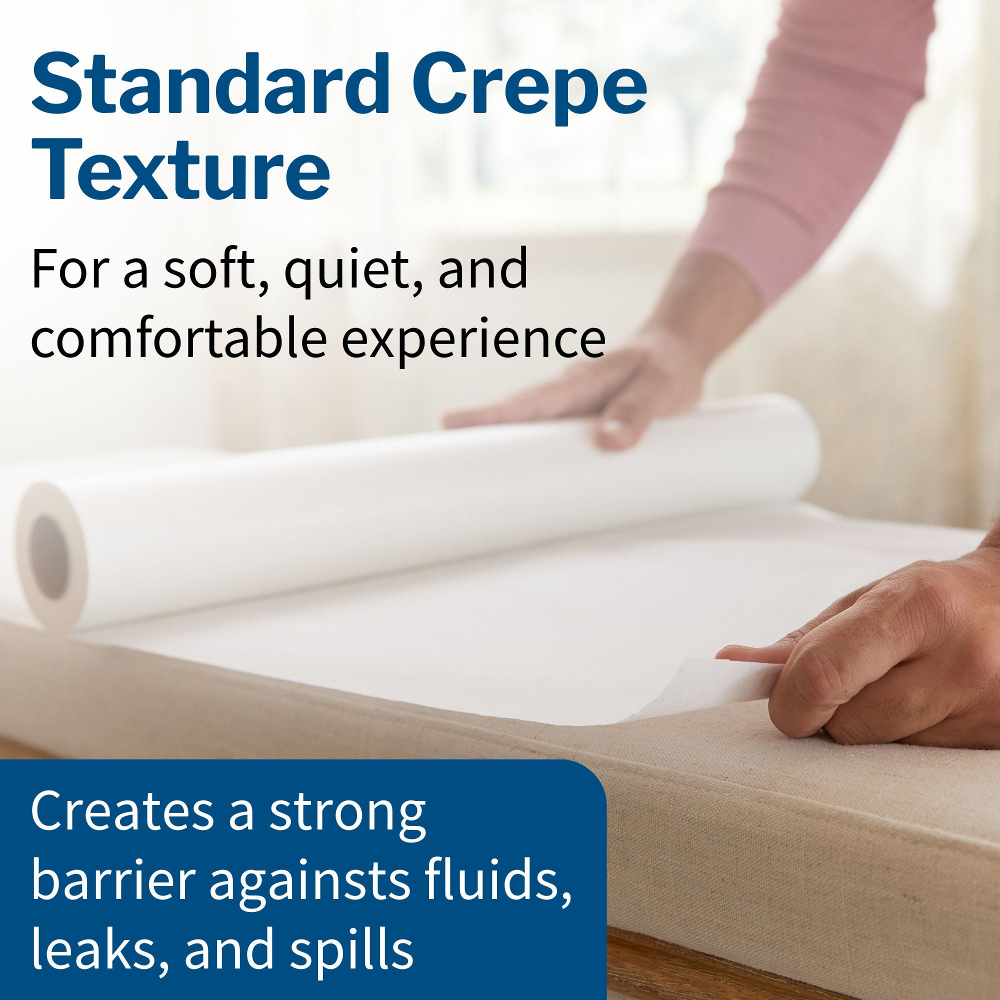 McKesson Brand - 101 McKesson Crepe Table Paper