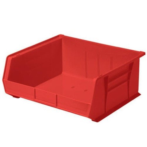 Health Care Logistics - 1420R Storage Bin HCL® Super Tough Red Plastic 7 X 14-3/4 X 16-1/2 Inch