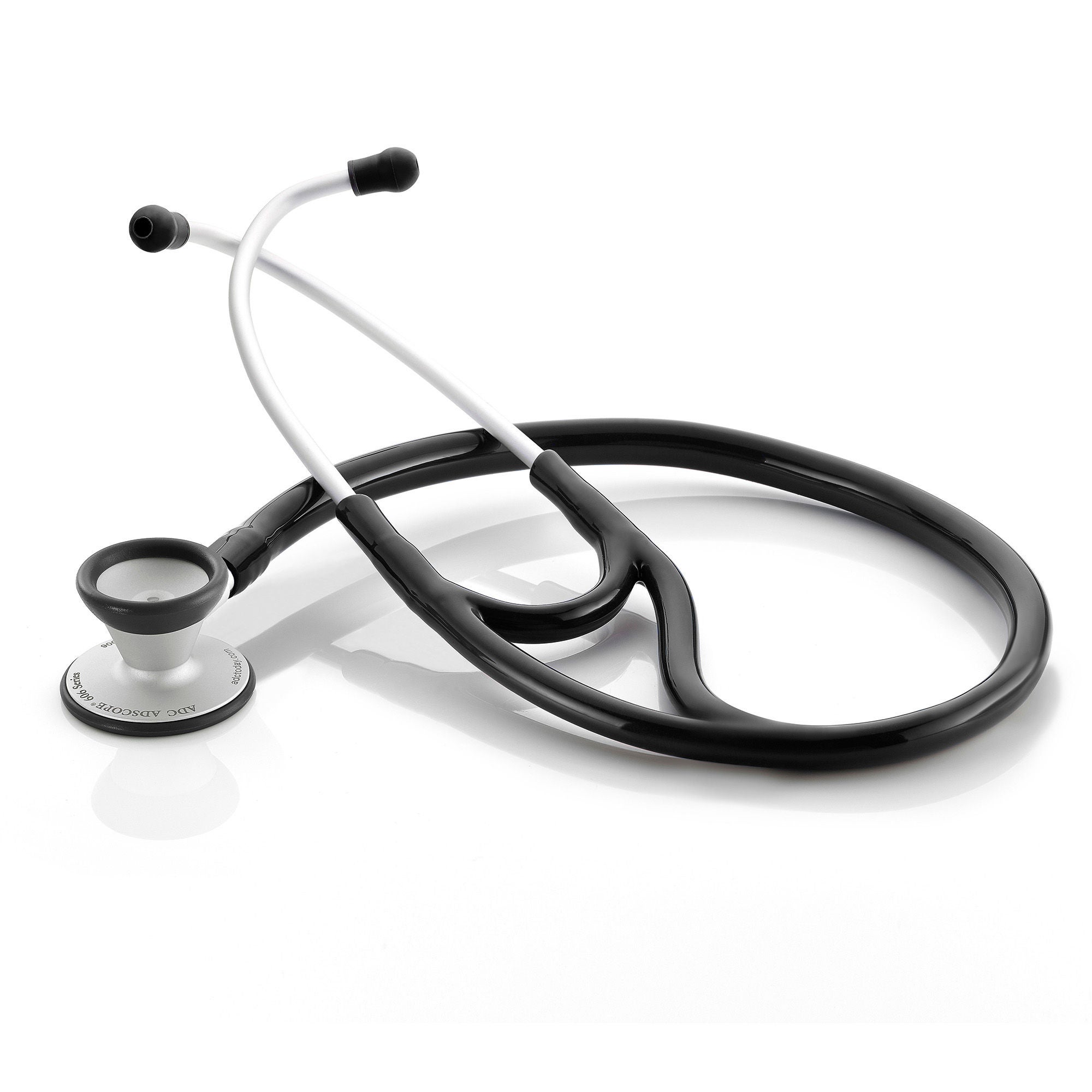 American Diagnostic Corp - 606BK Cardiology Stethoscope Adscope® 606 Black 1-Tube 19 Inch Tube Double Sided Chestpiece