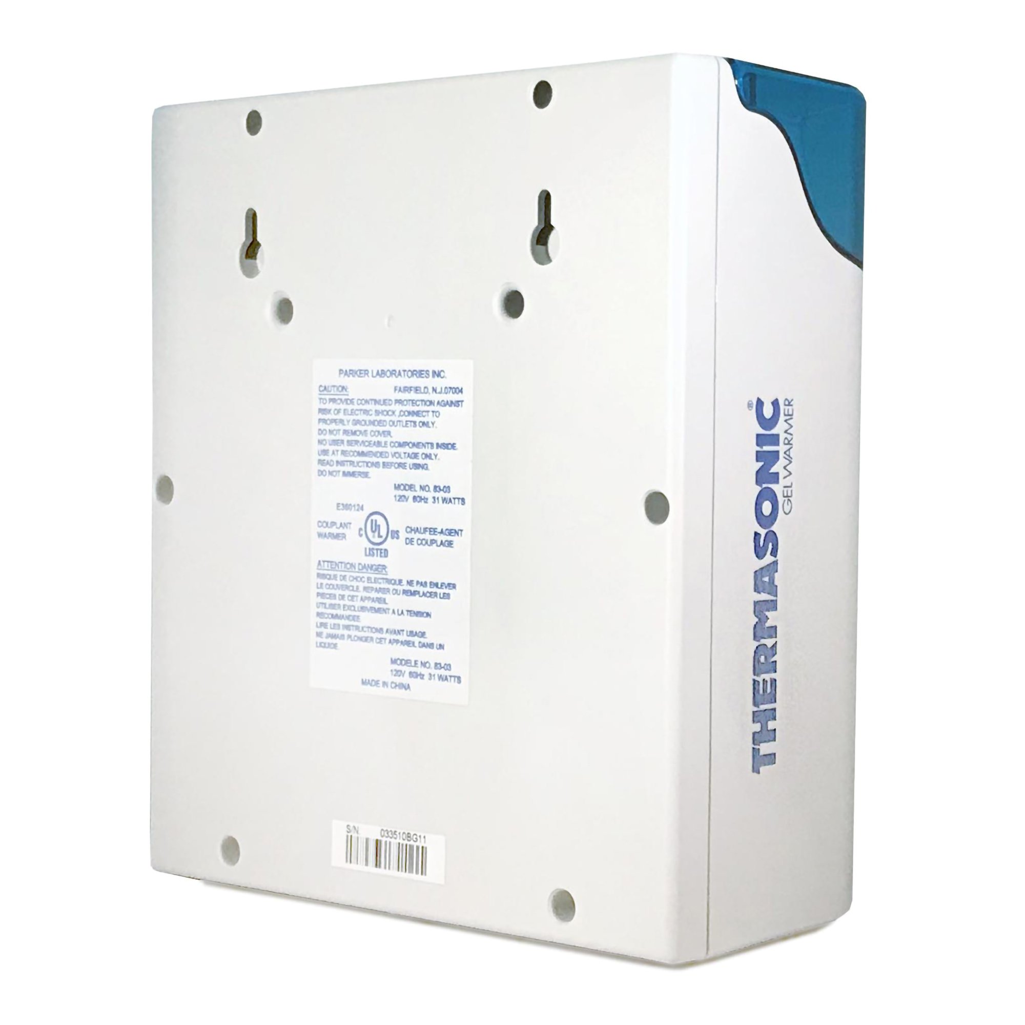 Parker Labs 83-03 - Thermasonic™ Gel Warmer - 1/Each
