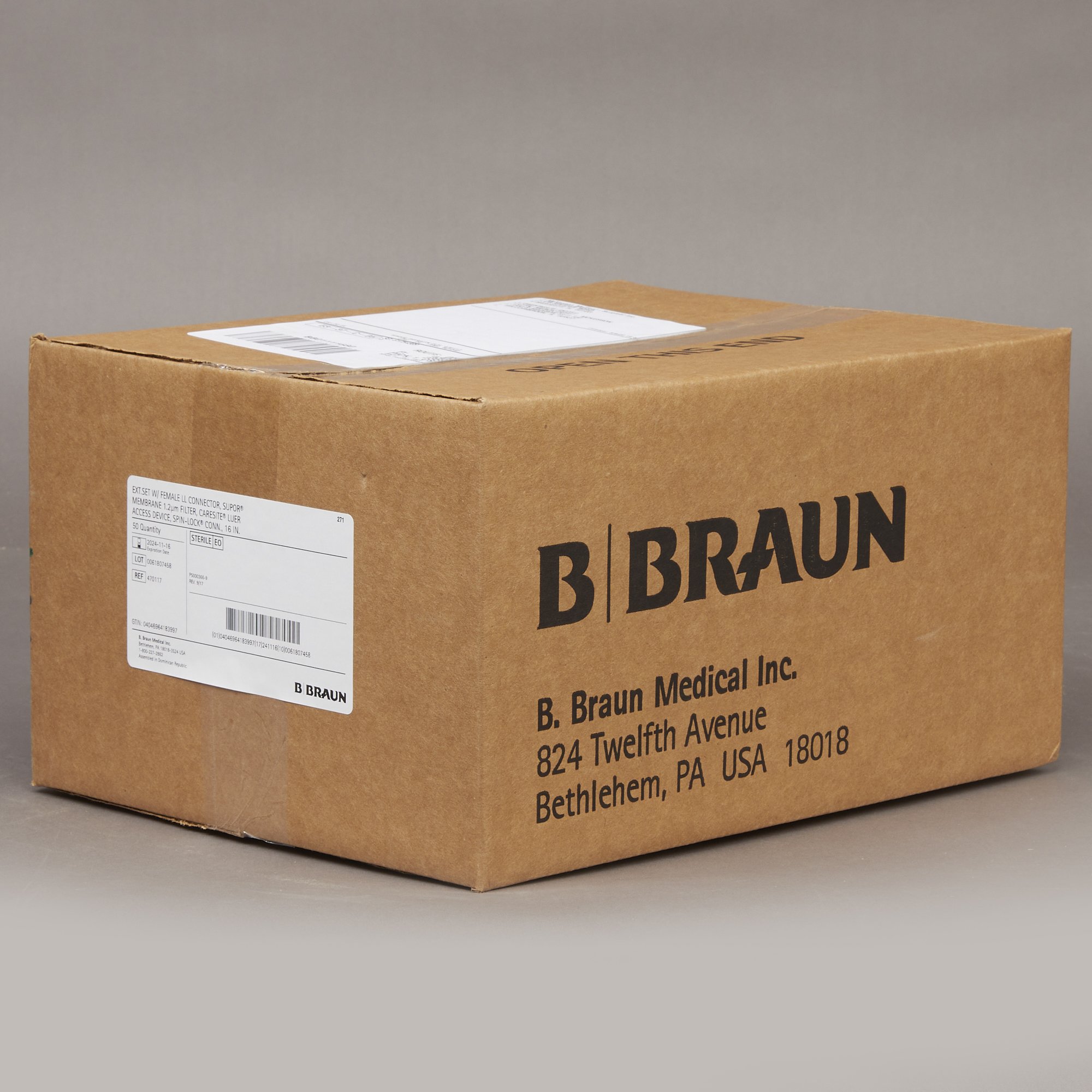 FilterFlow IV Extension Set 470117 by B. Braun