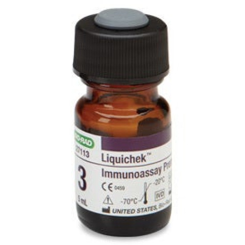 Bio-Rad Laboratories - 27113 Assayed Control Liquichek™ Premium Multiple Analytes Level 3 6 X 5 mL