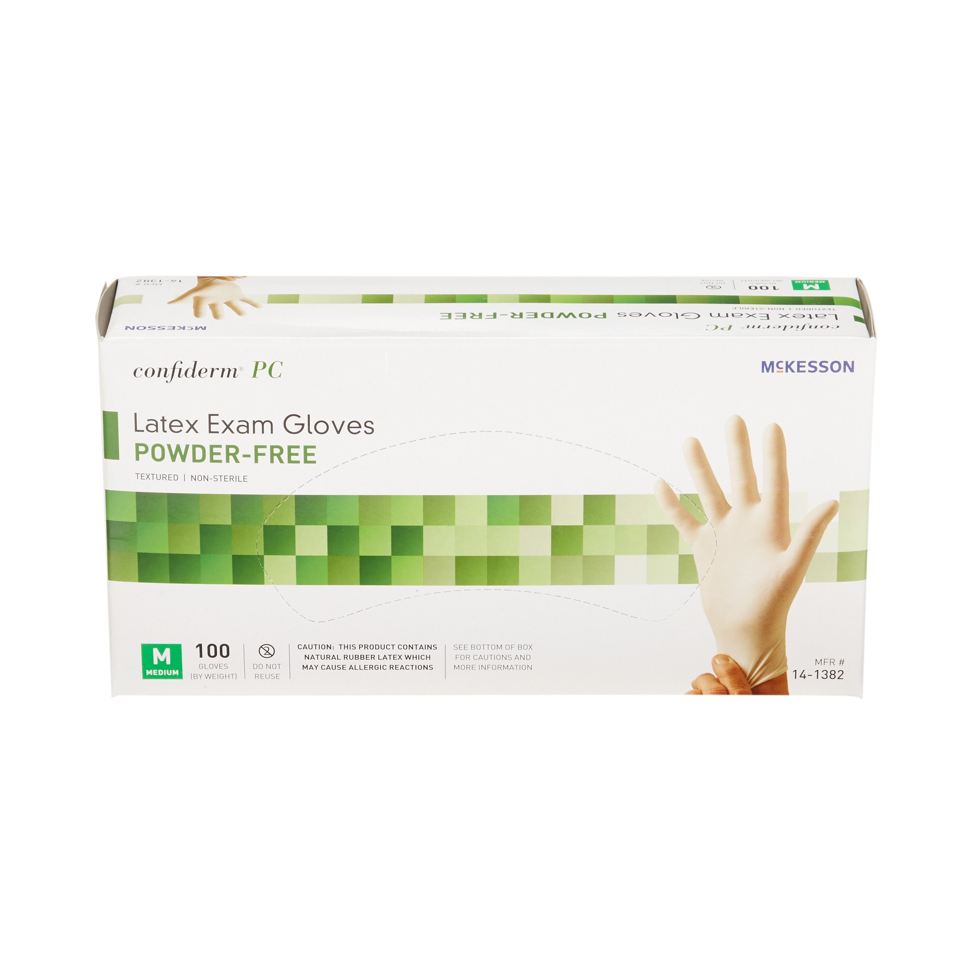 McKesson Brand - 14-1382 McKesson Confiderm® Latex Exam Glove