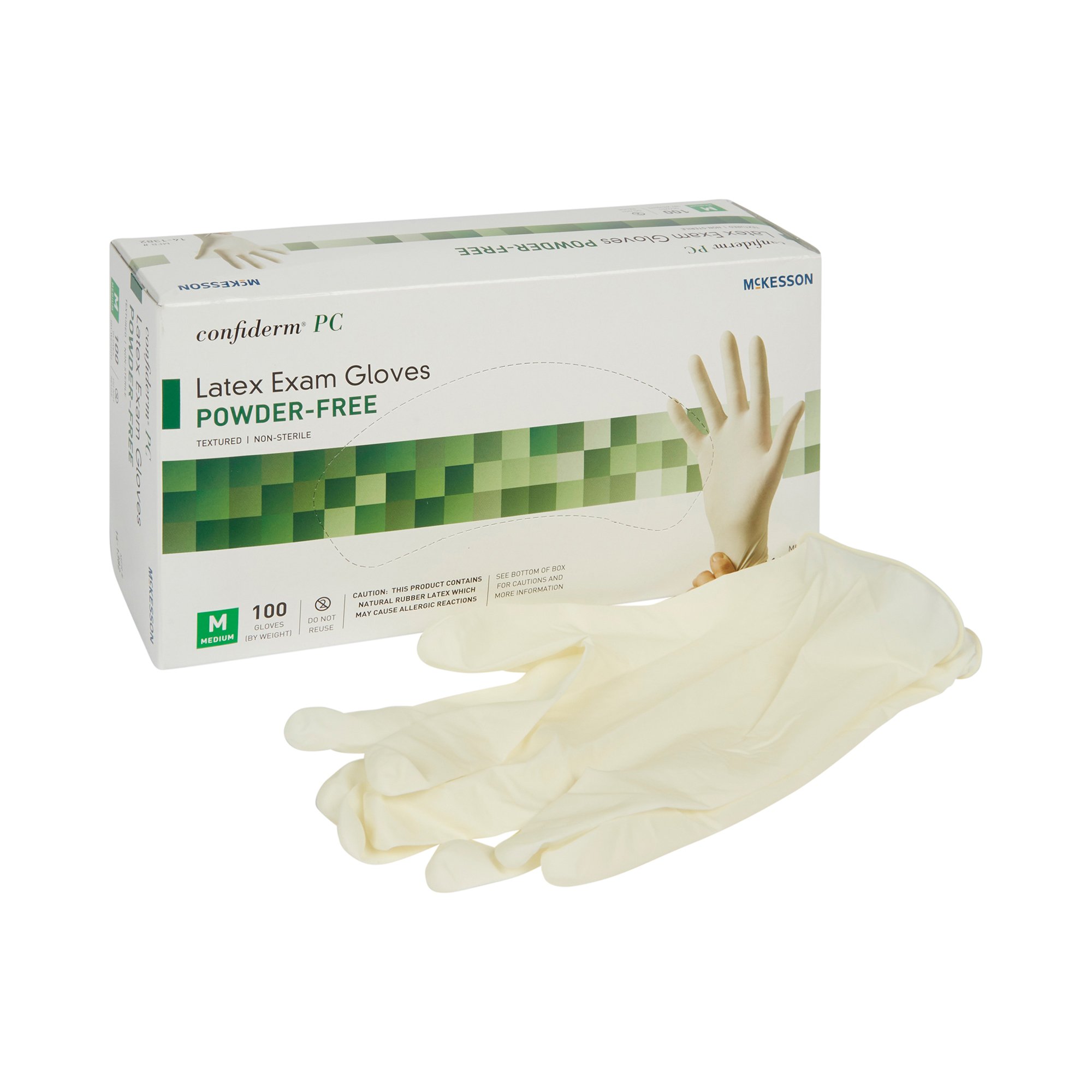 McKesson Brand - 14-1382 McKesson Confiderm® Latex Exam Glove