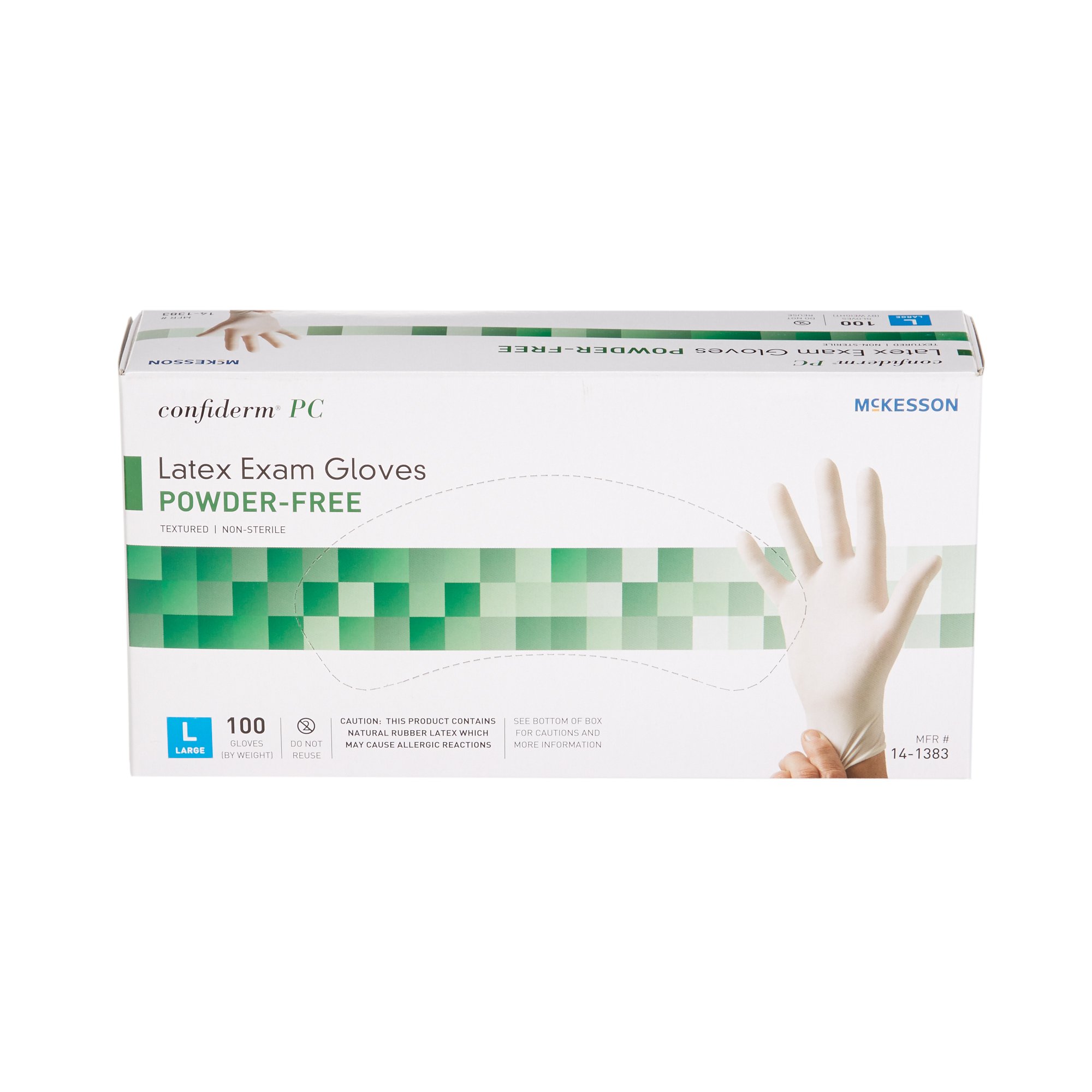 McKesson Brand - 14-1383 McKesson Confiderm® Latex Exam Glove