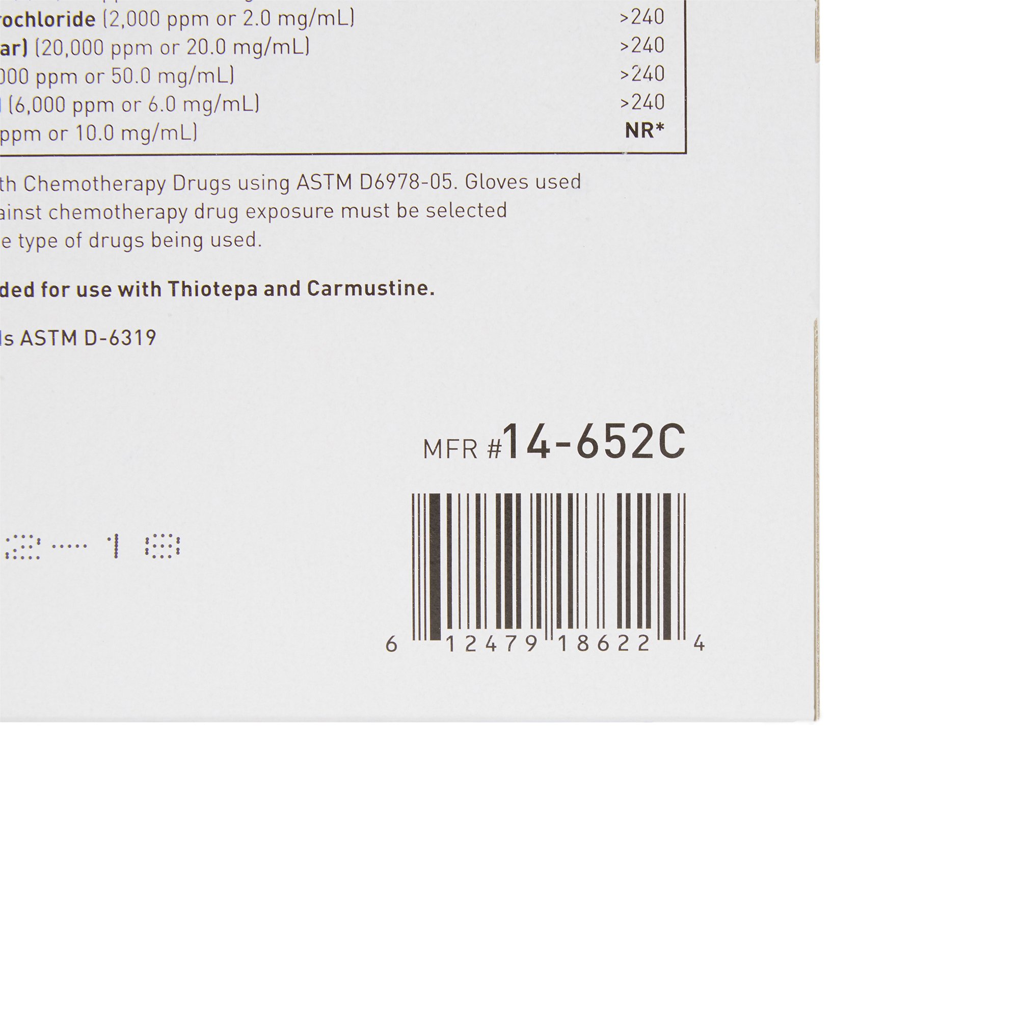 McKesson Brand 14-652C - McKesson Confiderm® 4.5C Nitrile Exam Glove, Extra Small, Blue - 100/Box, 1000/Case