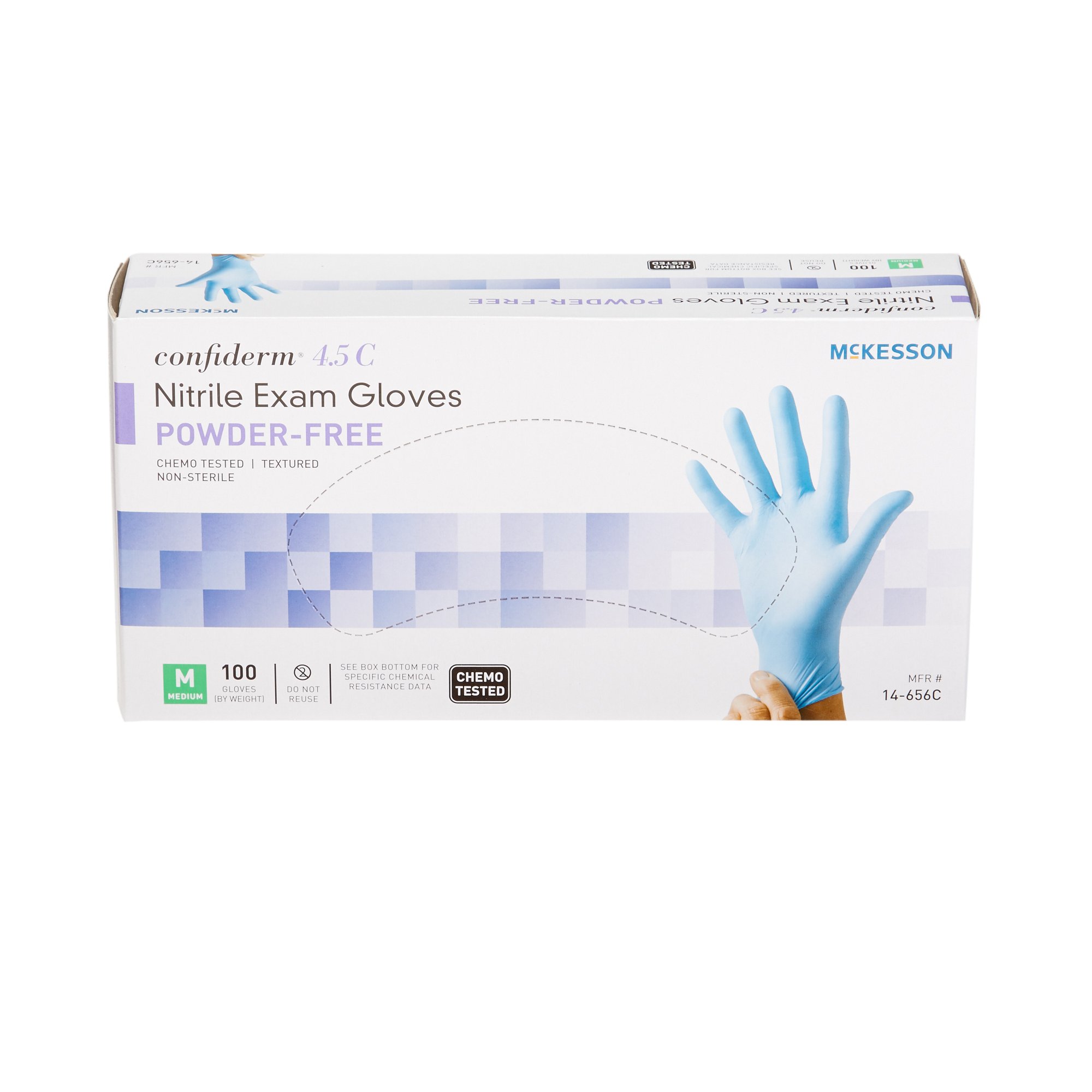 McKesson Confiderm 4.5C Exam Glove 14-656C by McKesson Brand
