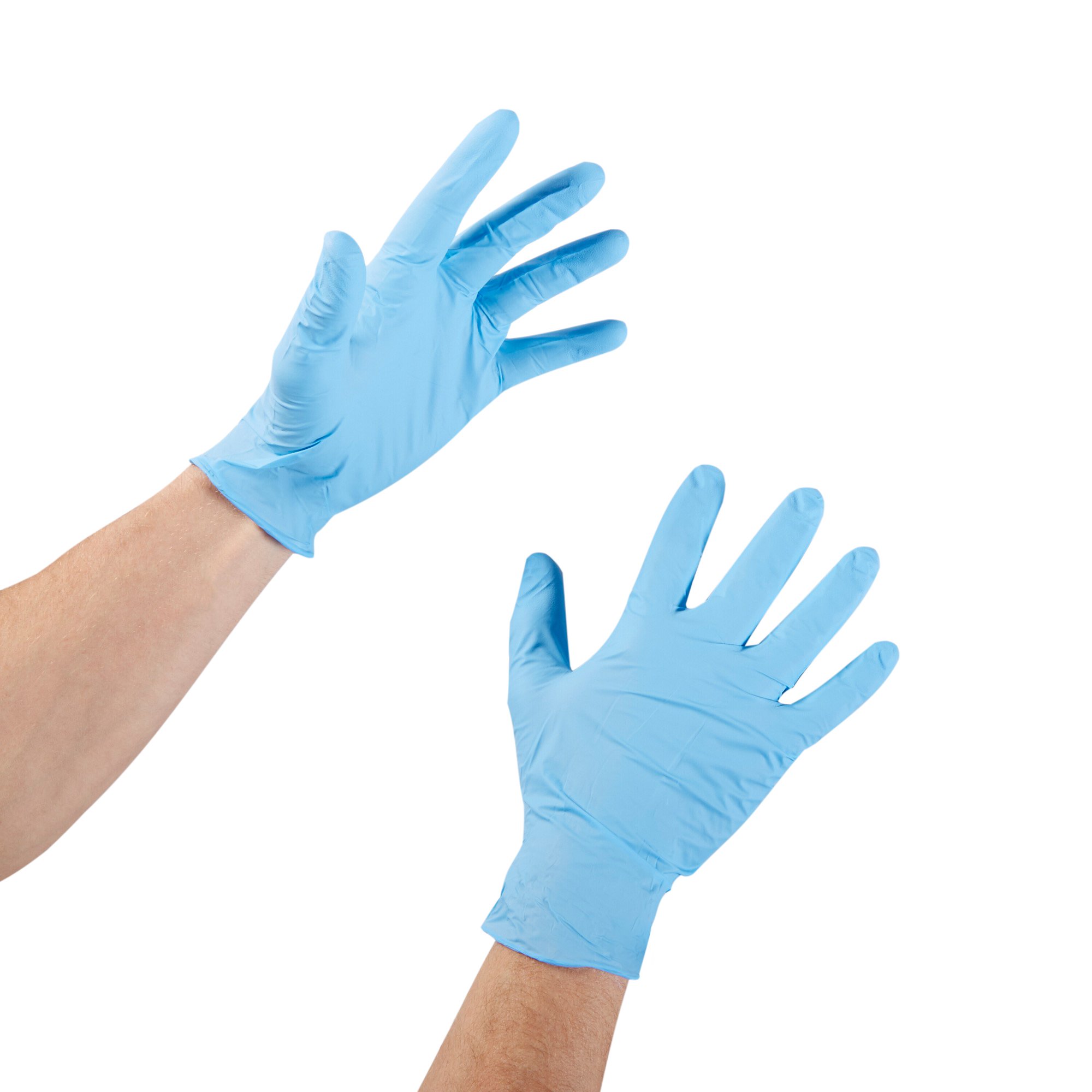 McKesson Brand 14-658C - McKesson Confiderm® 4.5C Nitrile Exam Glove, Large, Blue - 100/Box, 1000/Case