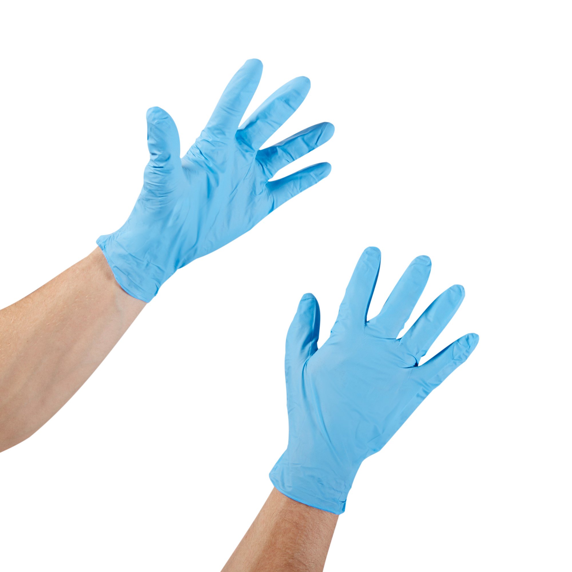 McKesson Brand 14-660C - McKesson Confiderm® 4.5C Nitrile Exam Glove, Extra Large, Blue - 100/Box, 1000/Case