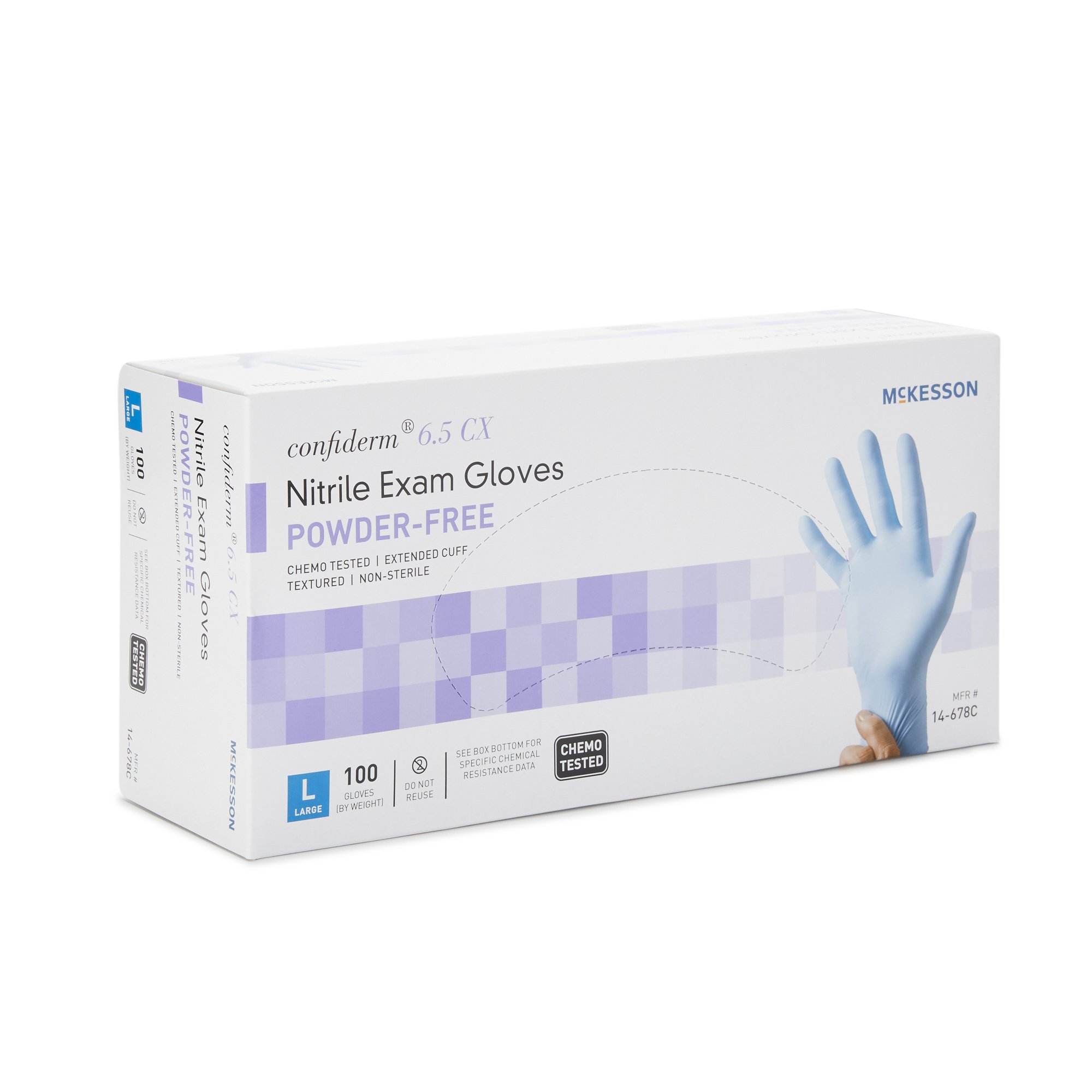 McKesson Confiderm 6.5CX Exam Glove 14-678C by McKesson Brand